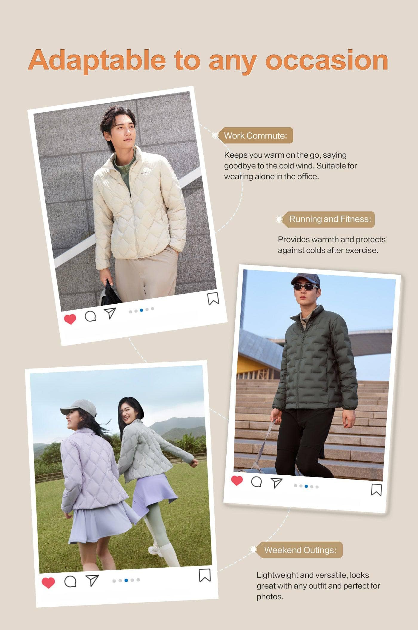 BOSIDENG 2024 Men's Goose Down Stand Collar Gilet 1031