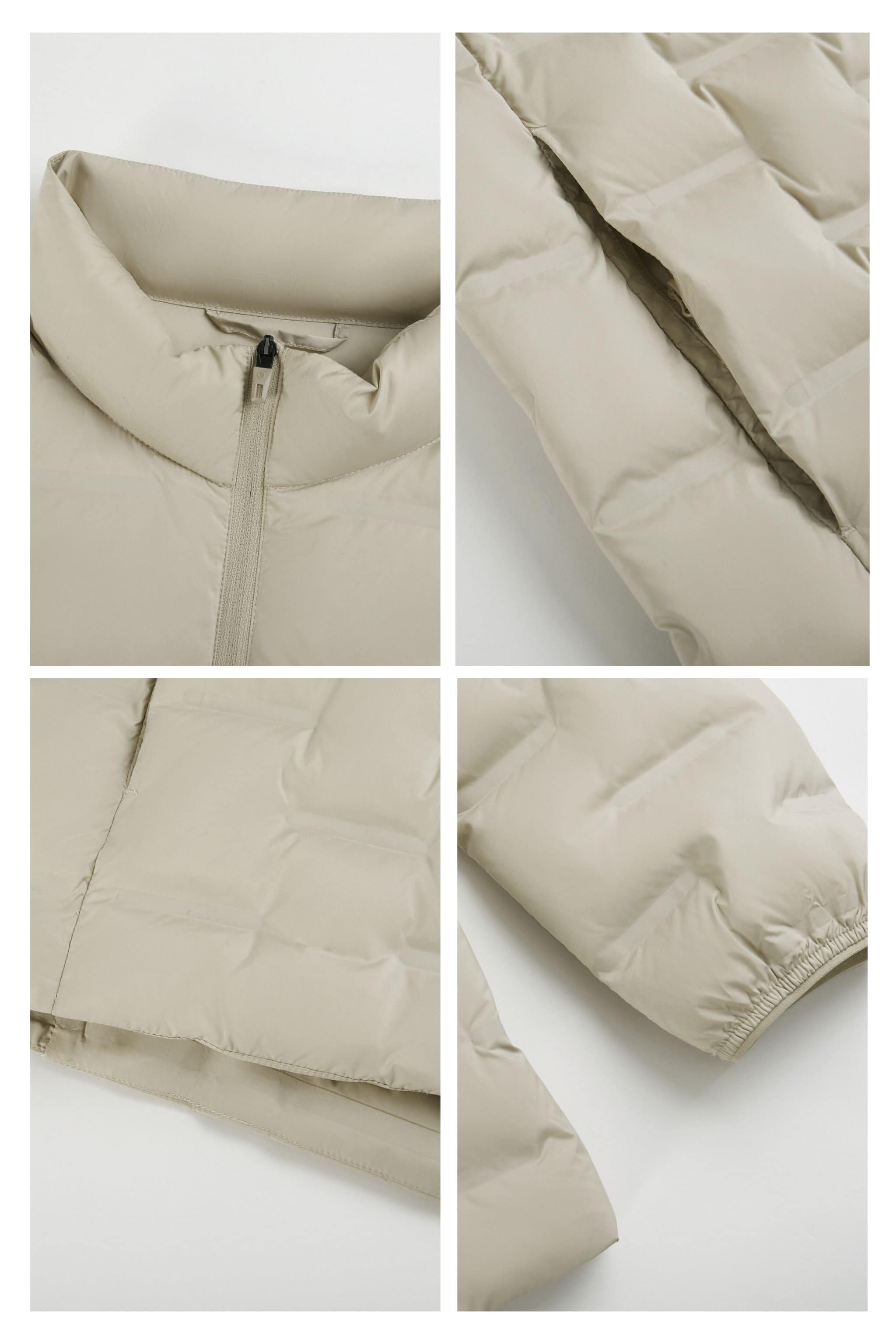 Men's Goose Down Stand Collar Jacket 1033 — Discover the Men's Goose Down Stand Collar Jacket — view 4