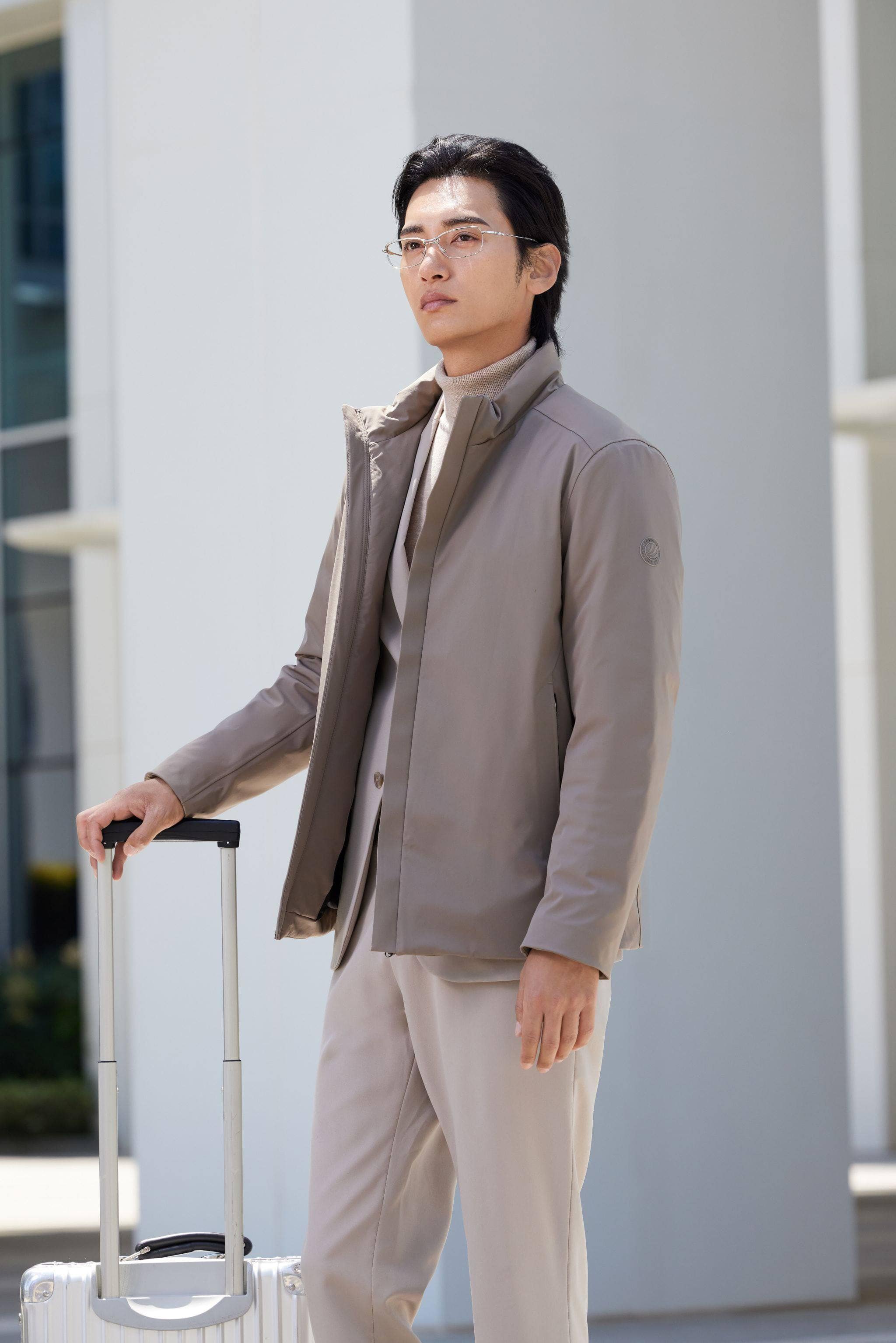 Men's Goose Down Windbreaker 4151 — The Men's Goose Down Windbreaker, designed for optimal warmth and style — view 9; waterproof