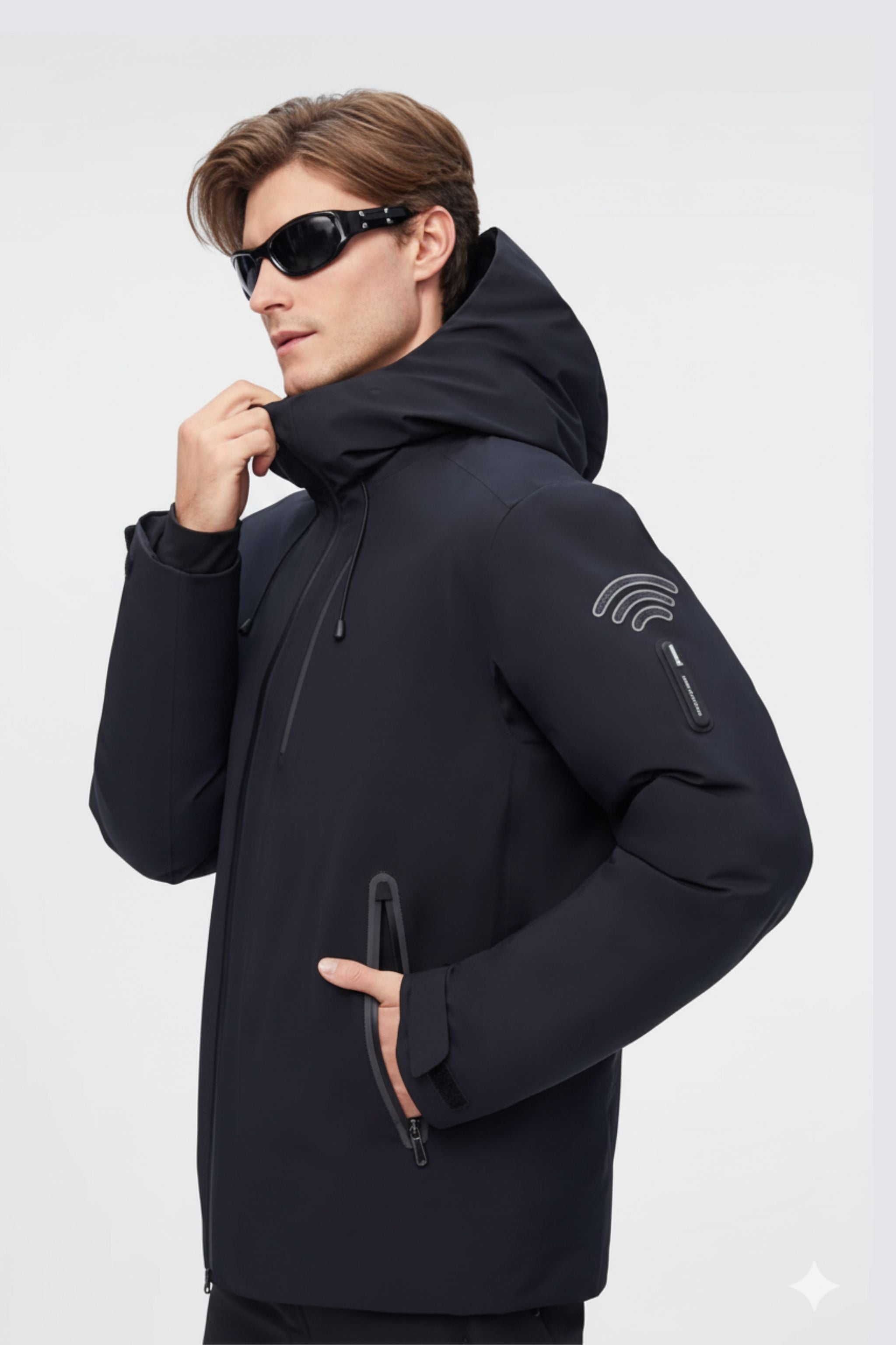 BOSIDENG 2024 Men’s GORE-TEX® Hooded Goose Down Jacket Jackets Midnight Blue / S