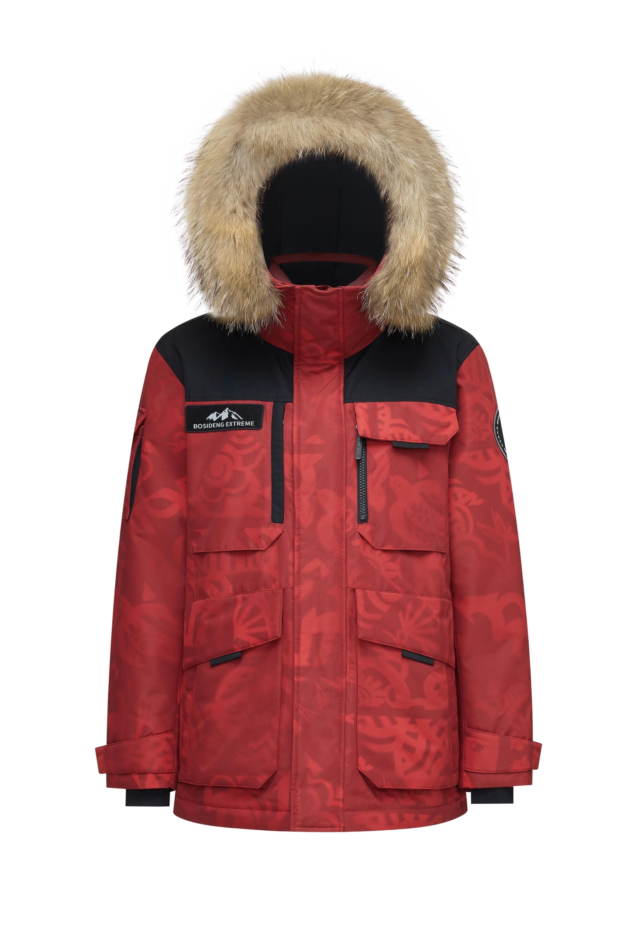 Classic Extreme Goose Down Fur Hood Parka 2317