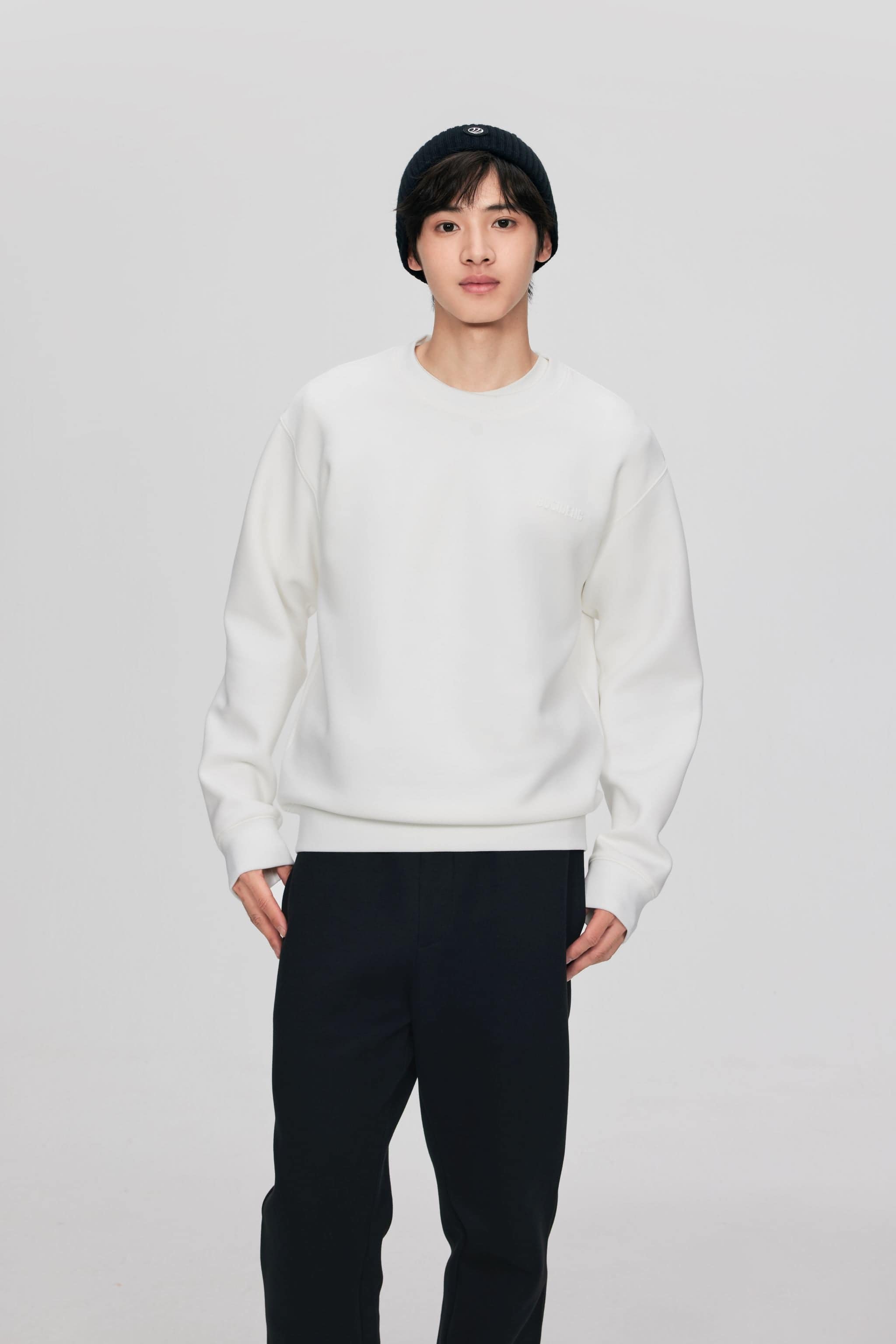 BOSIDENG 2024 Sweatshirt Shirts Off white / XXS
