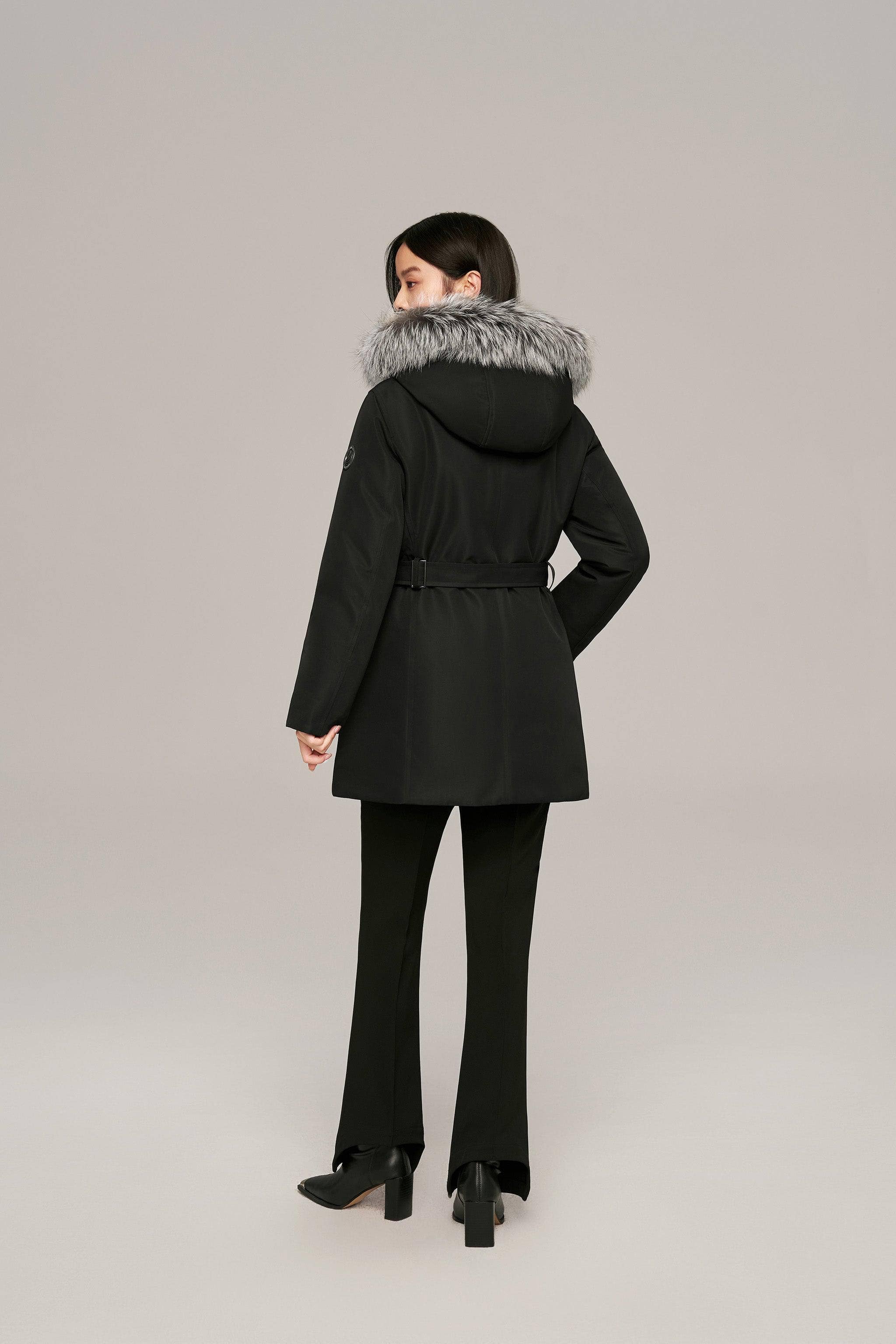 BOSIDENG 2024 Premium business women’s mid-length goose down coat Jackets