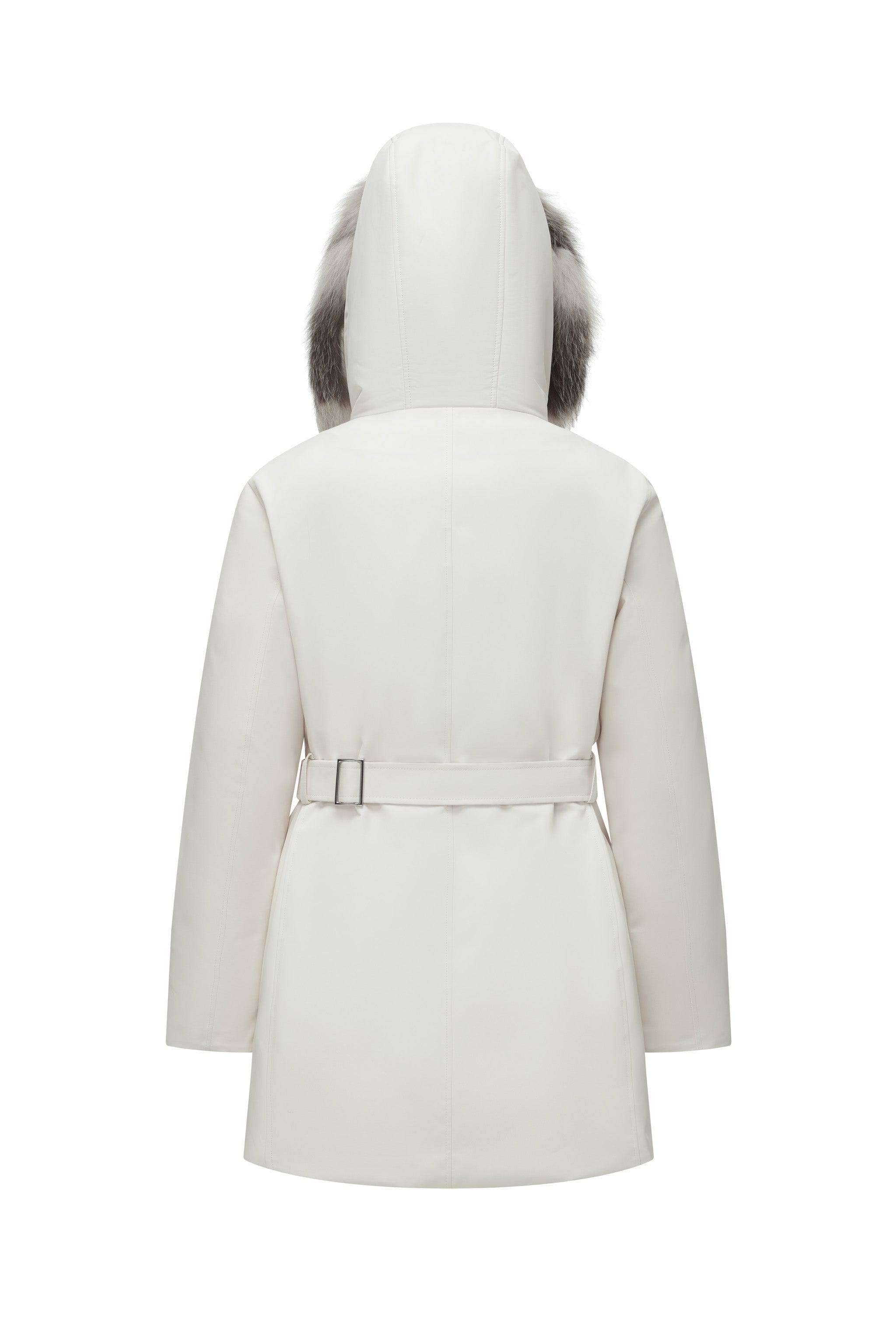 BOSIDENG 2024 Premium Business Women's Middle Length Goose Down Coat Jackets