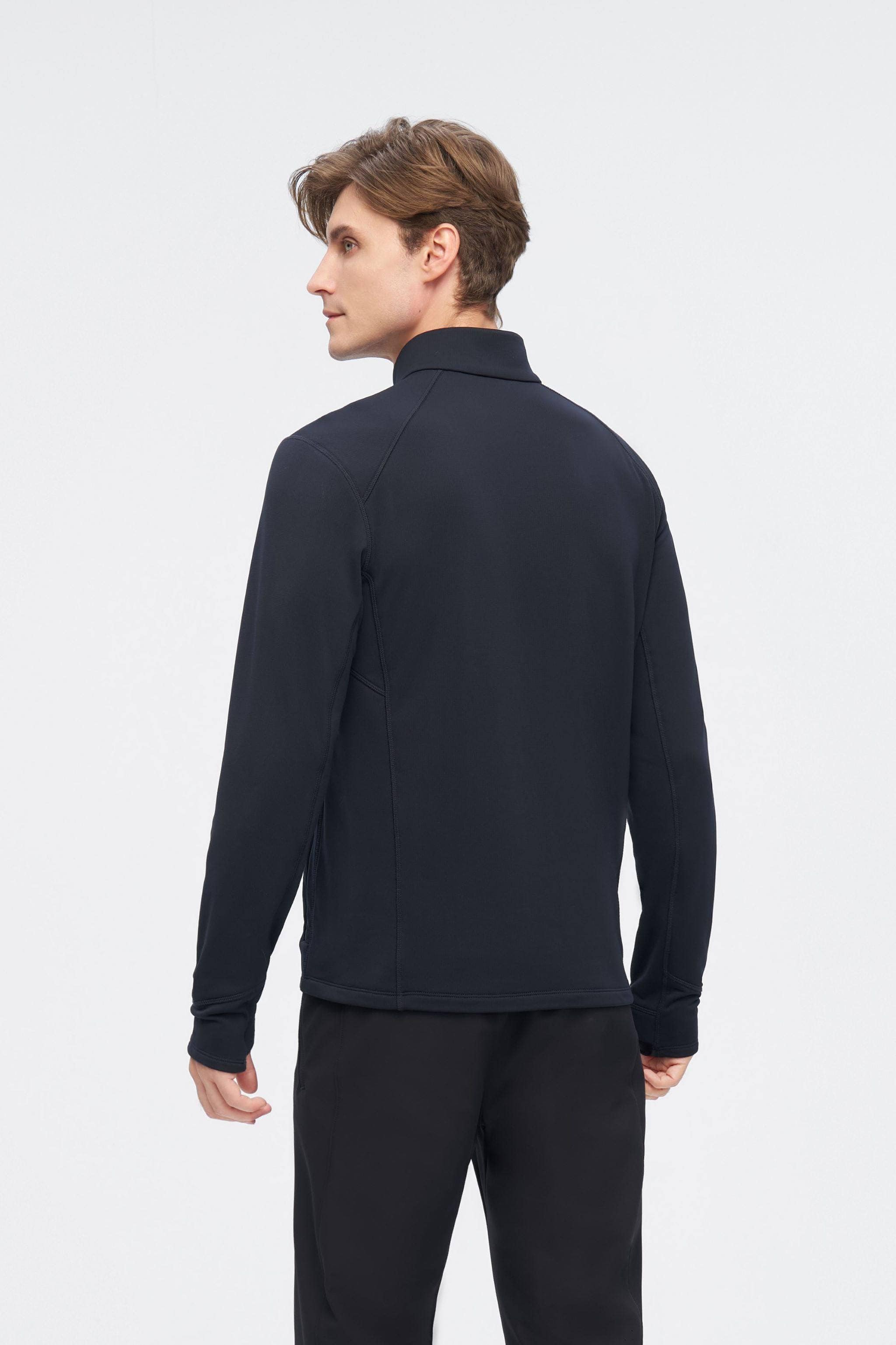 Tracksuit jacket — tracksuit jacket offers exceptional warmth, breathability, and softness without the bulk — view 3; windproof