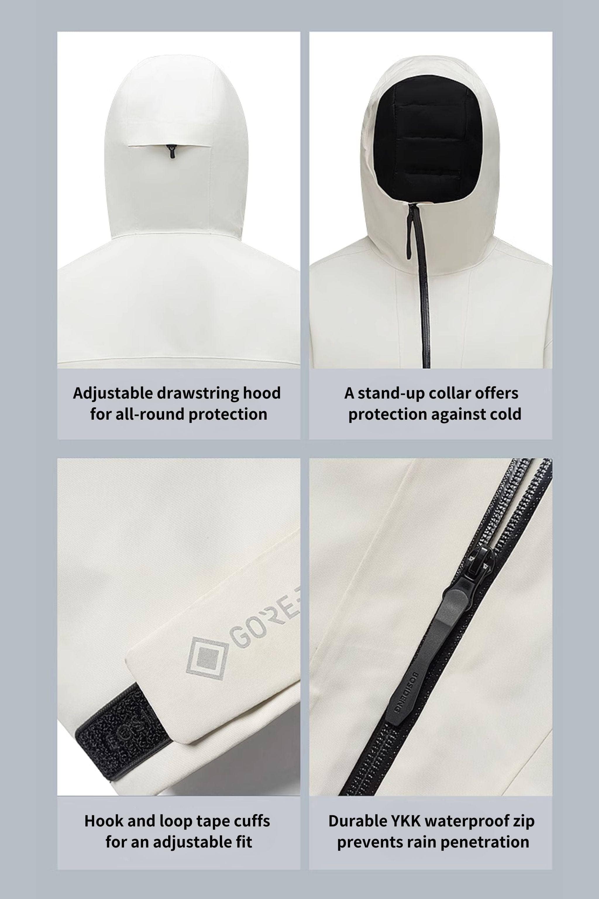 BOSIDENG 2024 VERTEX GORE-TEX® Goose Down Functional Jacket 2501 Jackets