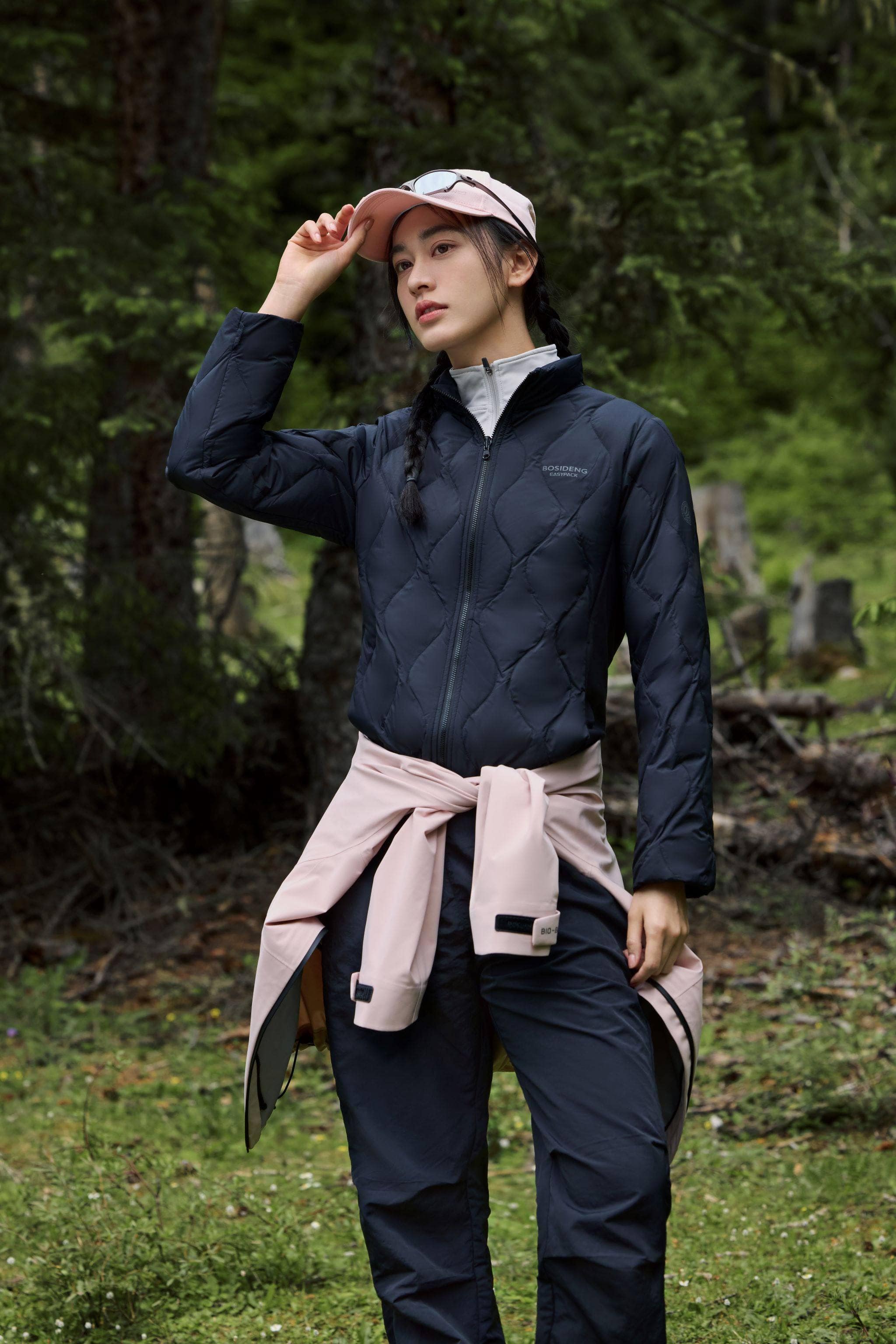 BOSIDENG 2024 Women's All Weather 3-in-1 Goose Down Jacket 2462