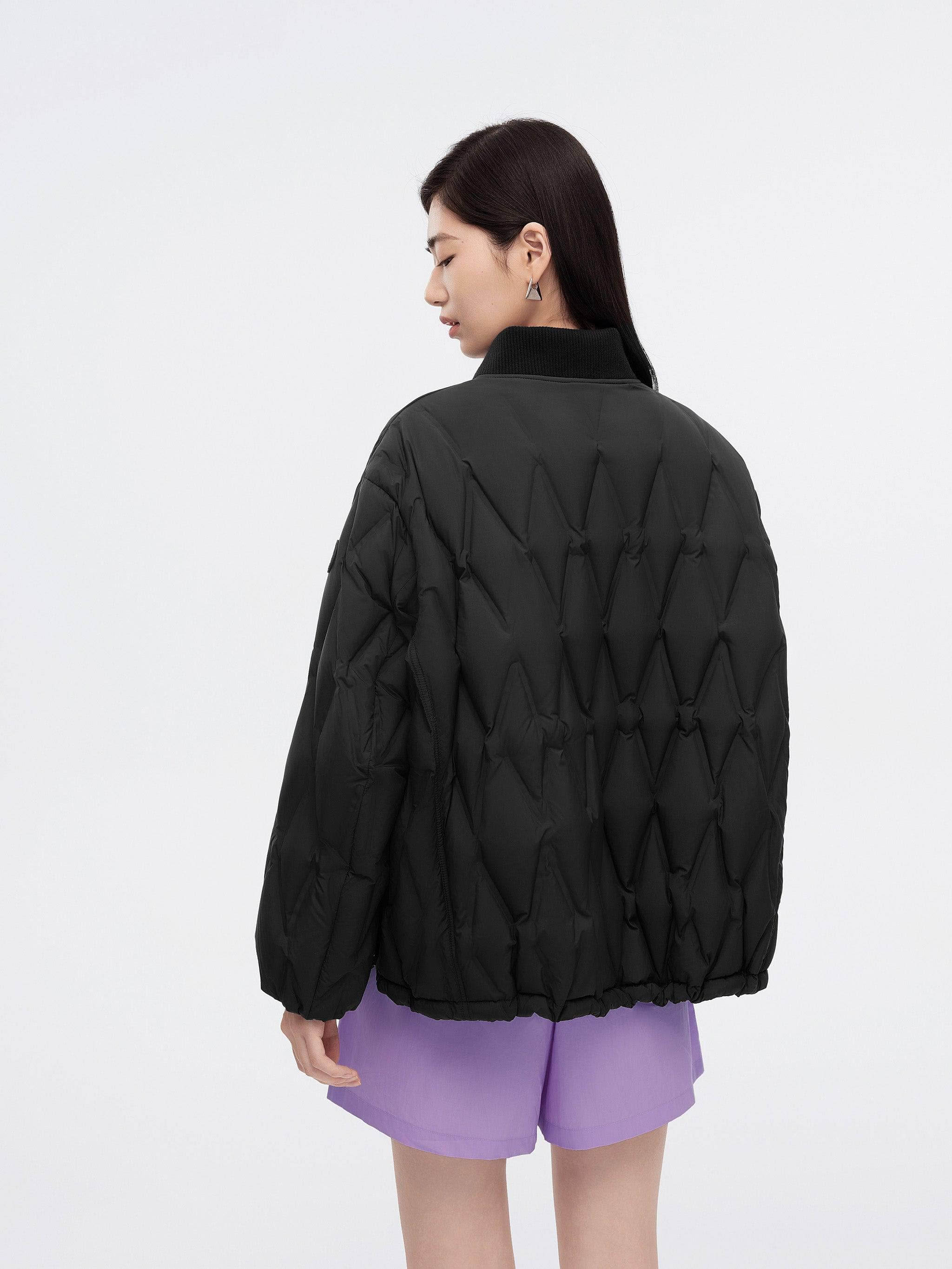 Women's Baseball Down Jacket 5306 — Experience a stylish blend of tradition and modernity with the Women's Baseball — view 15