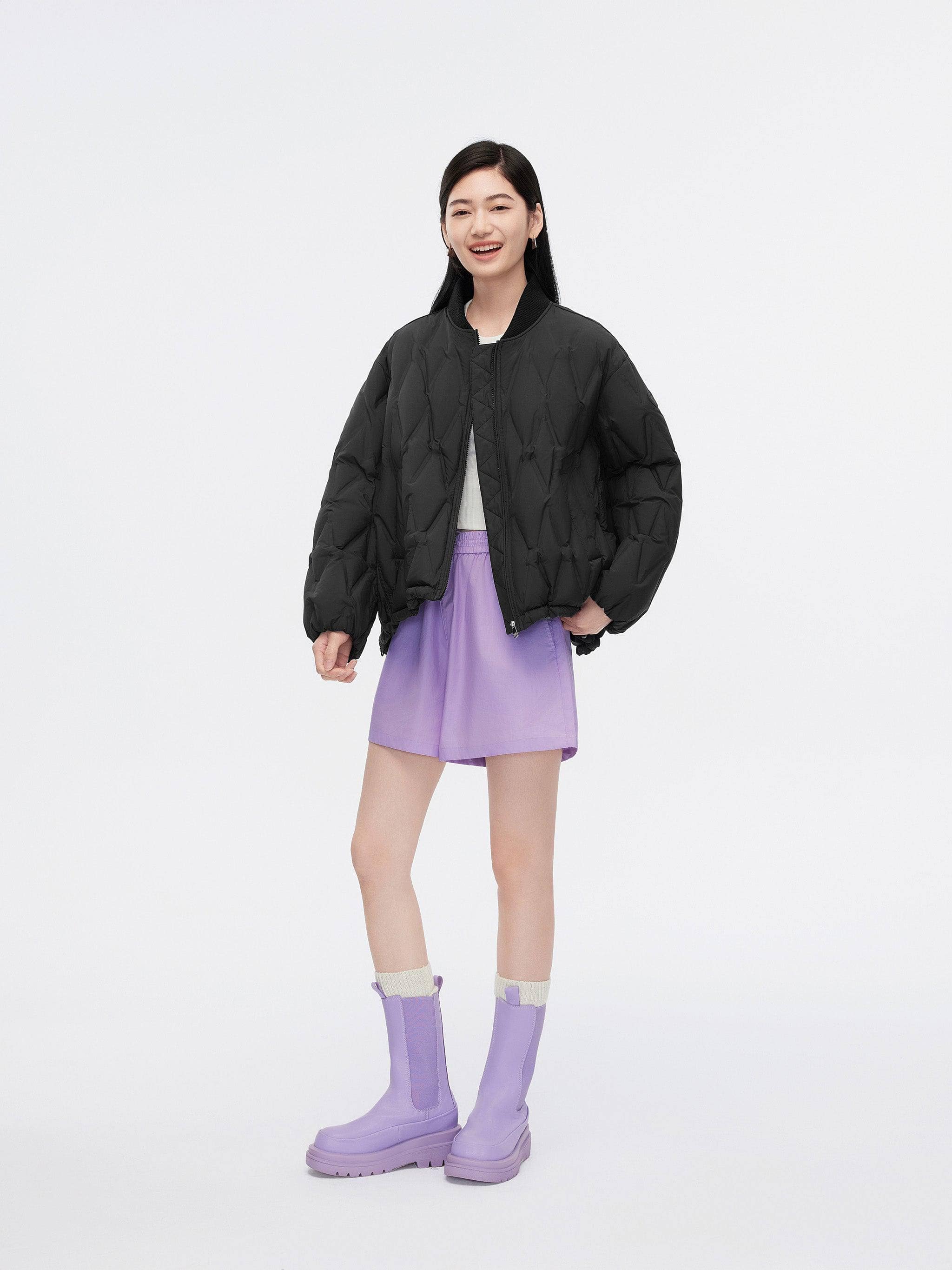 Women's Baseball Down Jacket 5306 — Experience a stylish blend of tradition and modernity with the Women's Baseball — view 17