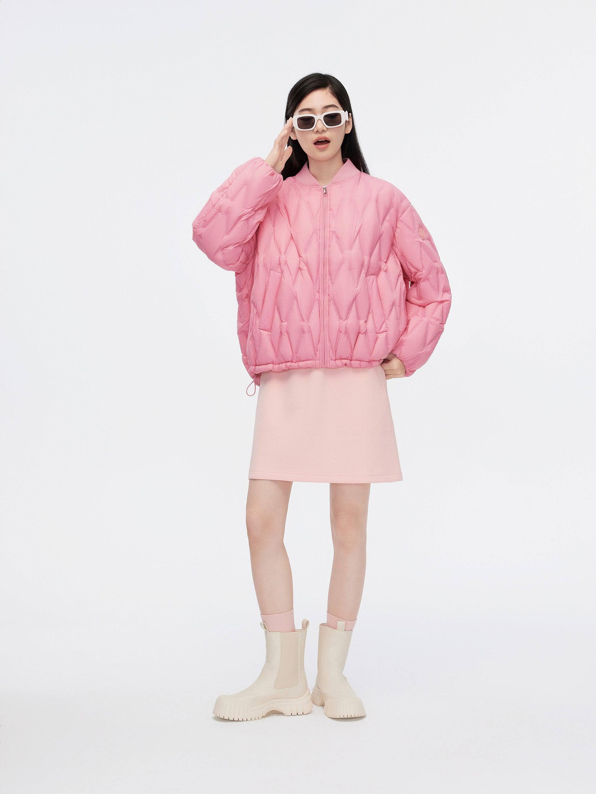 Women's Baseball Down Jacket 5306 — Experience a stylish blend of tradition and modernity with the Women's Baseball — view 4