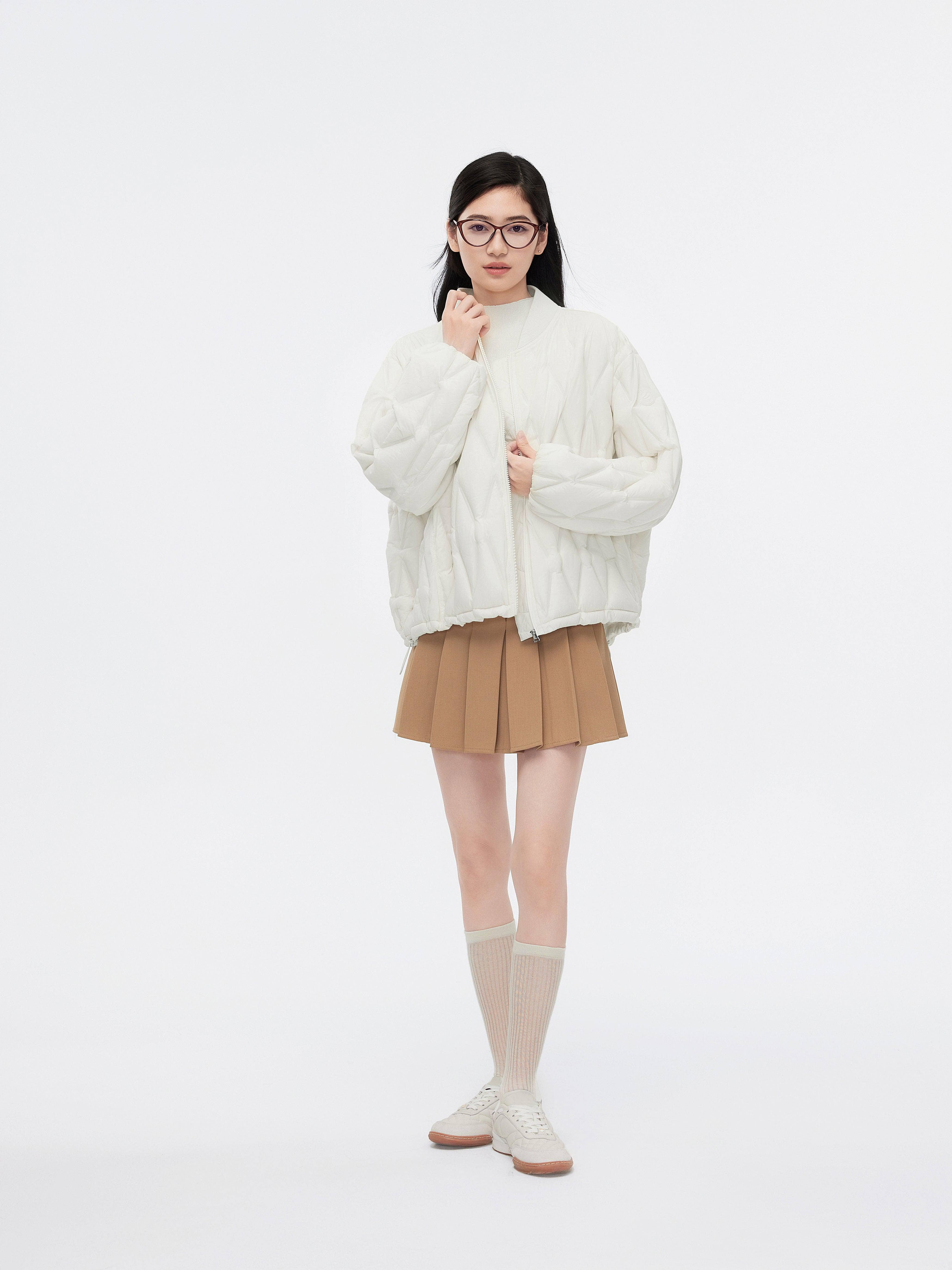 Women's Baseball Down Jacket 5306 — Experience a stylish blend of tradition and modernity with the Women's Baseball — view 13