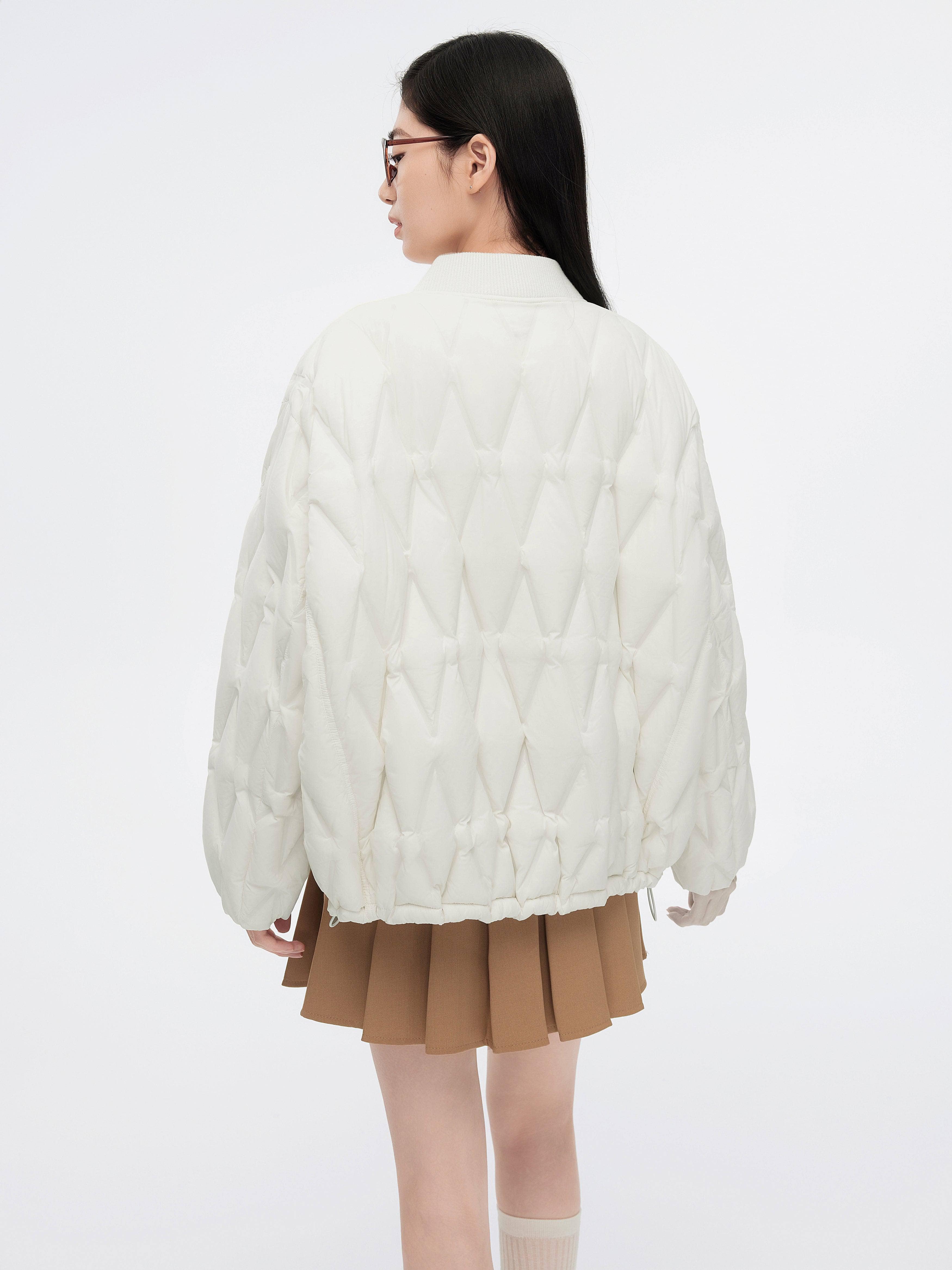 Women's Baseball Down Jacket 5306 — Experience a stylish blend of tradition and modernity with the Women's Baseball — view 10