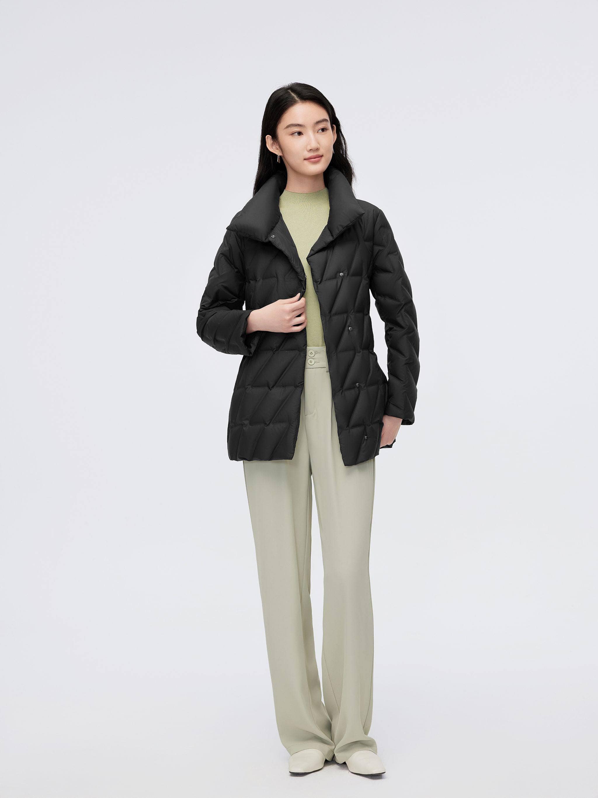 BOSIDENG 2024 Women's Goose Down Coat 4142