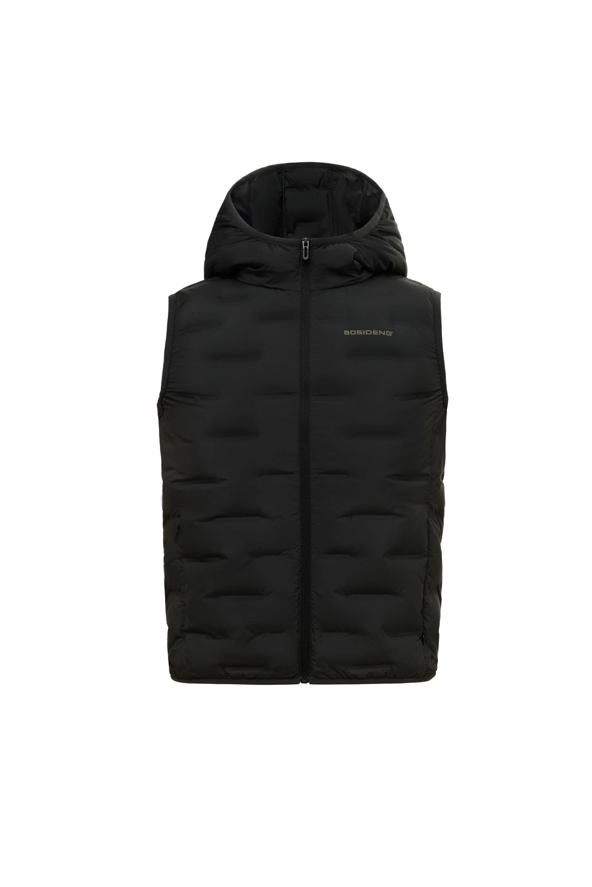 Women's Goose Down Hooded Gilet 1032 — Discover the Women's Goose Down Hooded Gilet — view 14; windproof