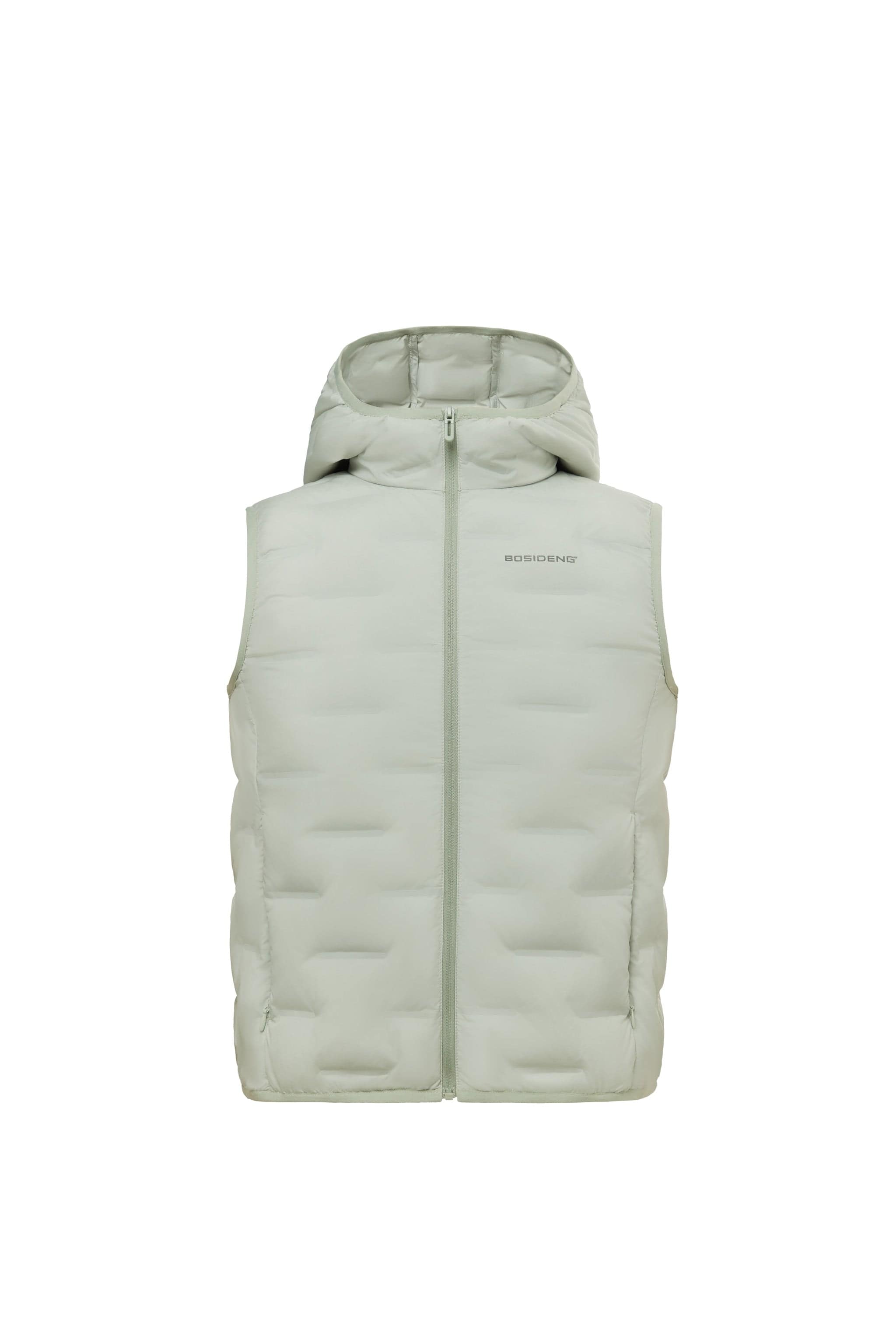 BOSIDENG 2024 Women's Goose Down Hooded Gilet 1032