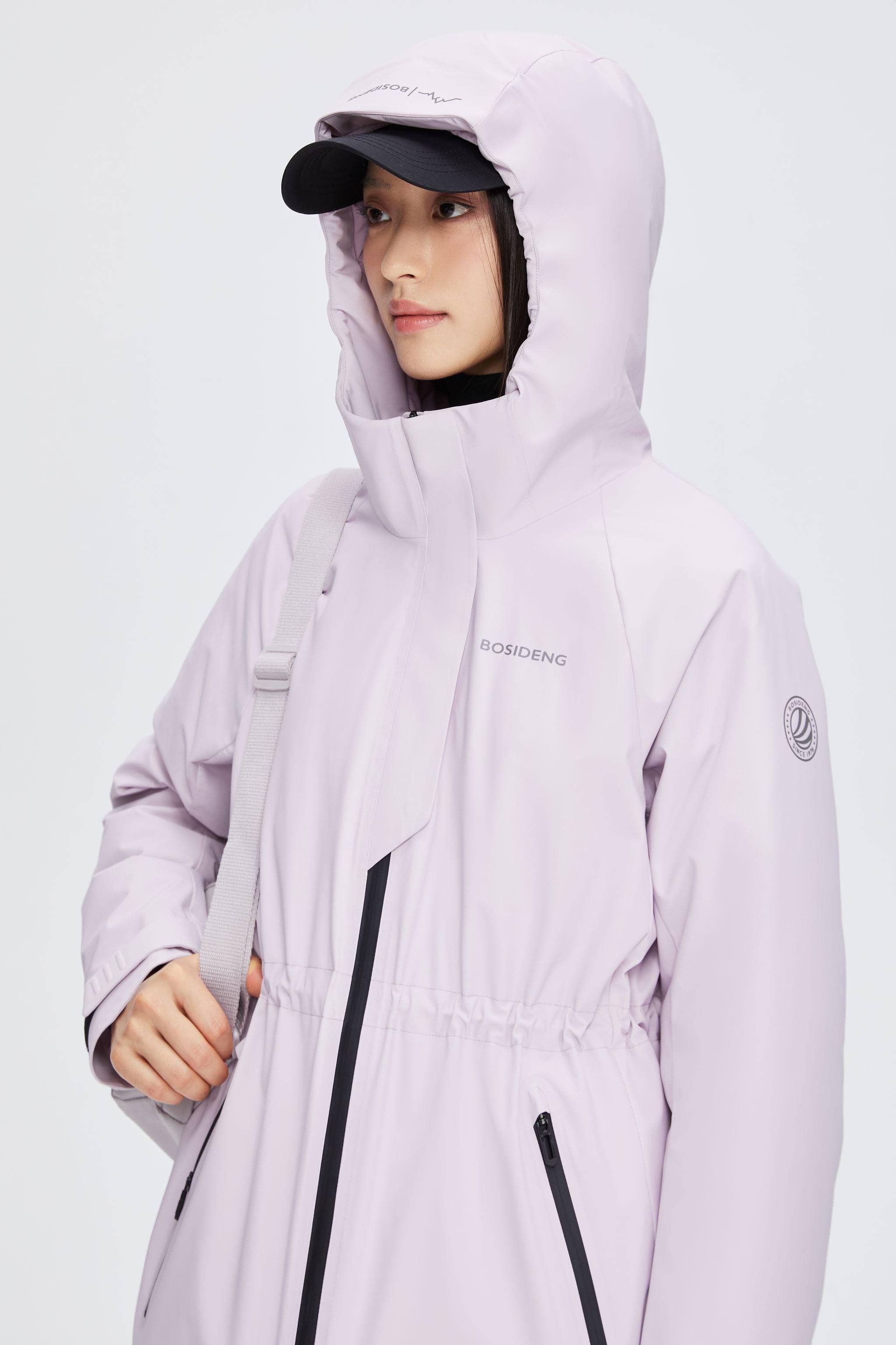 BOSIDENG 2024 Women's goose down hoody windstopper 2406 Jackets