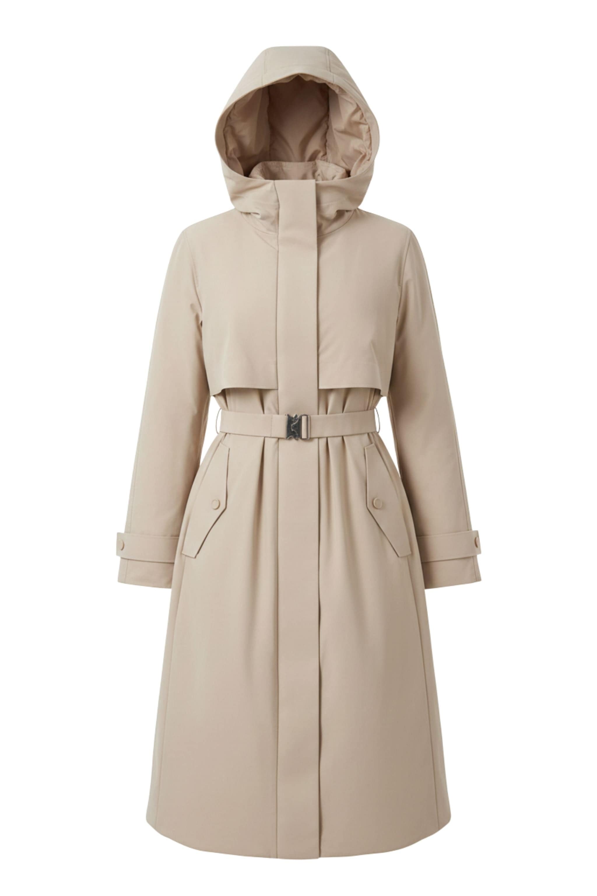 BOSIDENG 2024 Women's Goose Down Mac Jackets