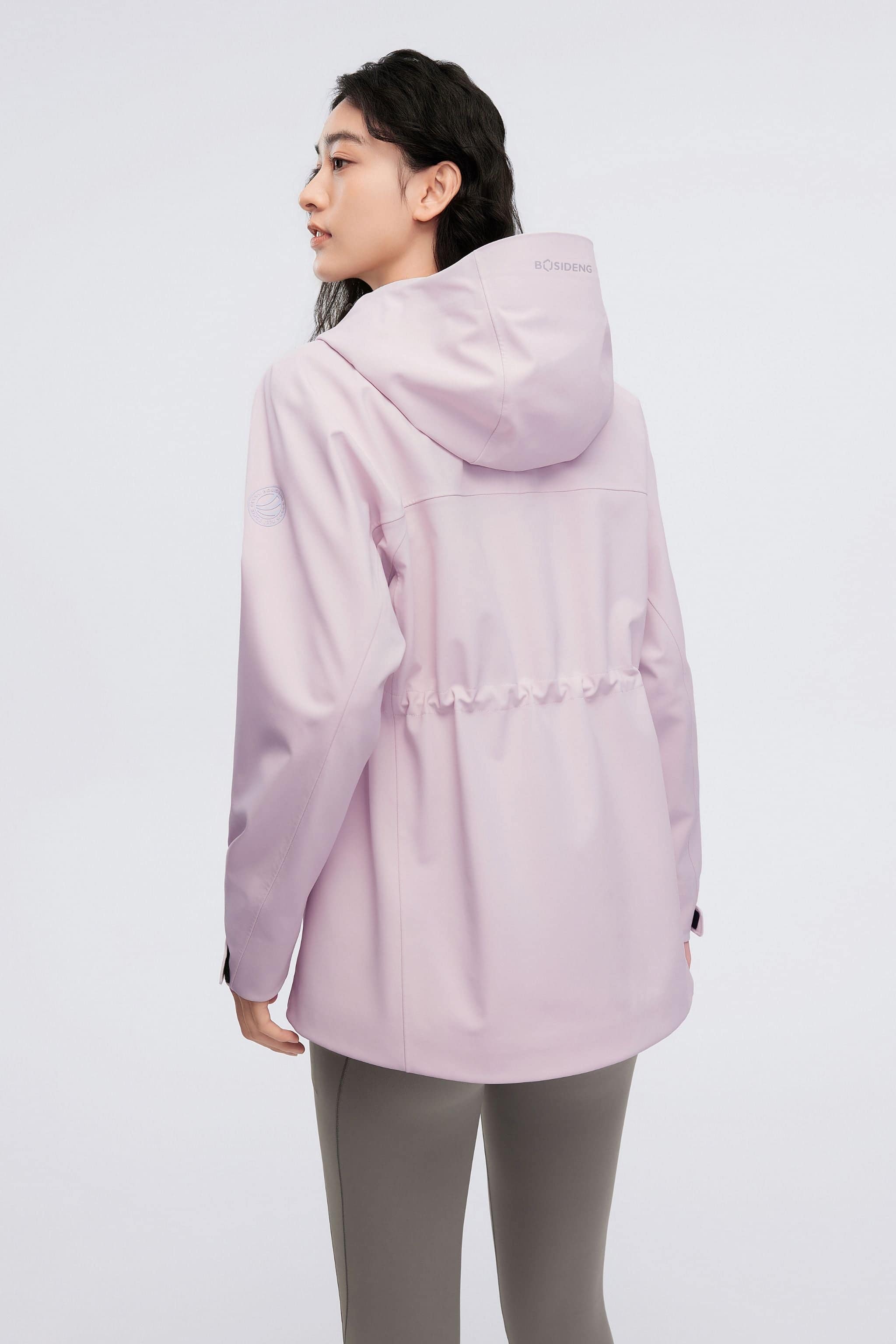 Women's Hooded Soft Shell Functional Jacket 2024 — design prioritises functionality against the elements — view 11; water-resistant, windproof
