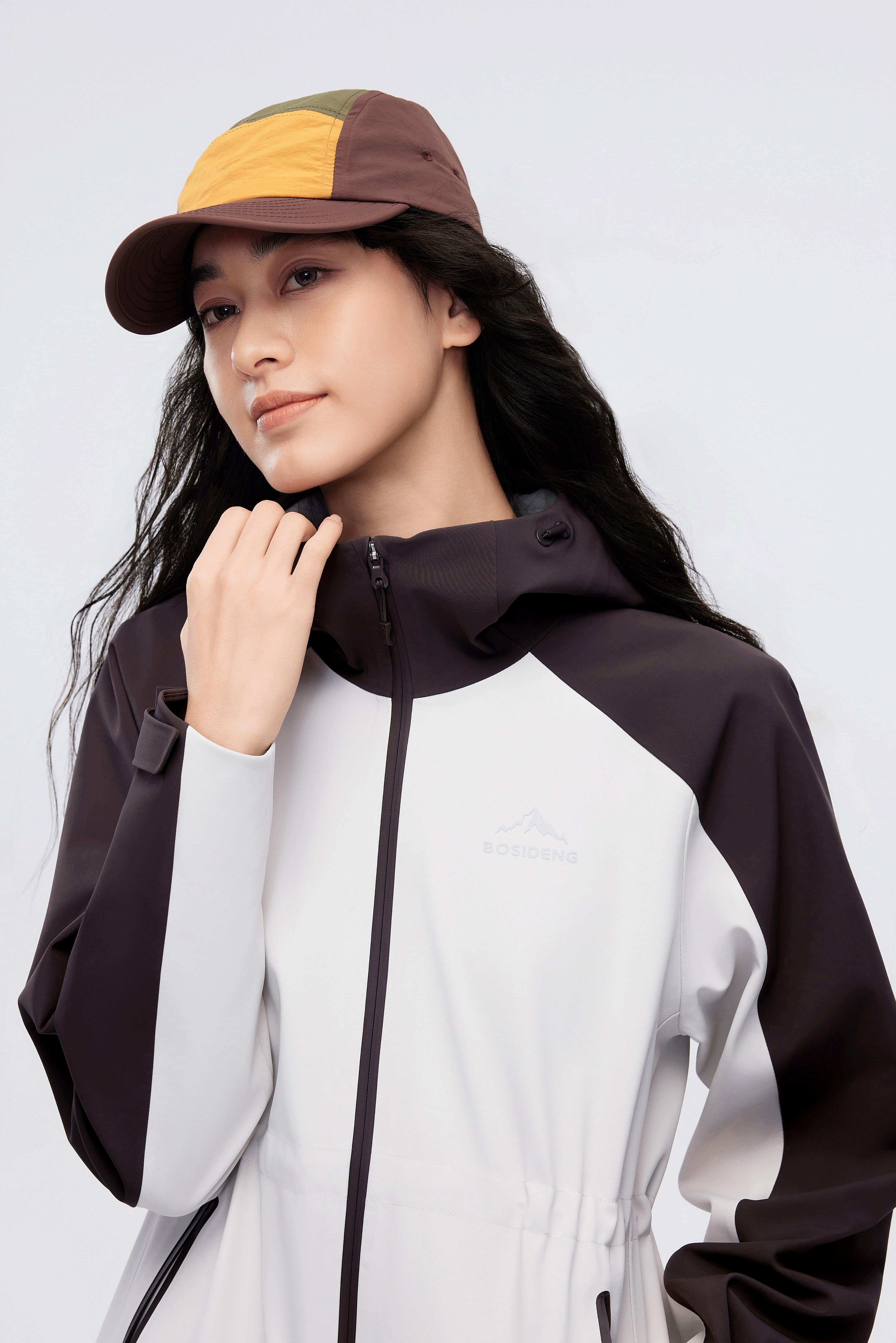 Women's Hooded Soft Shell Functional Jacket 2024 — design prioritises functionality against the elements — view 5; water-resistant, windproof