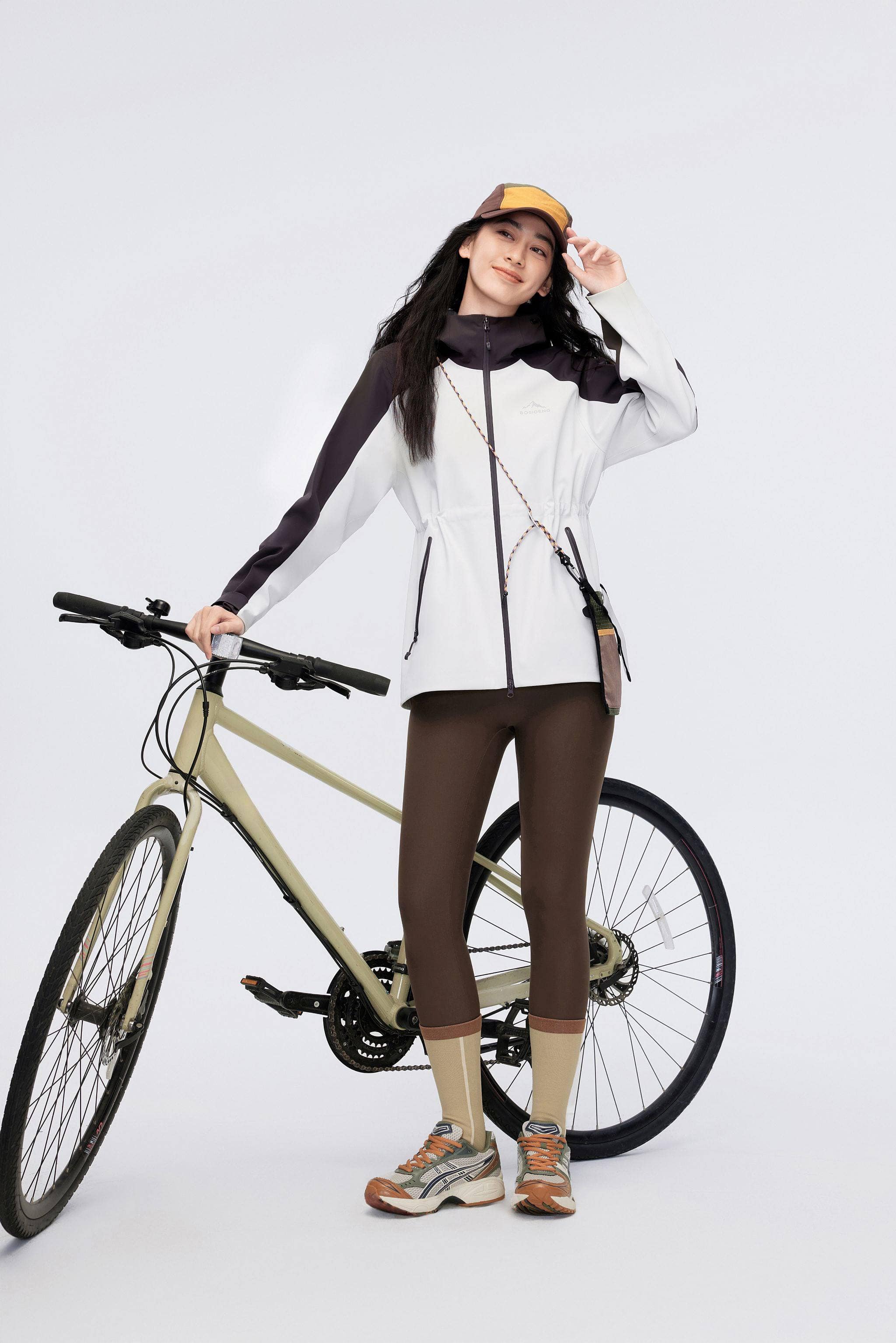 Women's Hooded Soft Shell Functional Jacket 2024 — design prioritises functionality against the elements — view 4; water-resistant, windproof