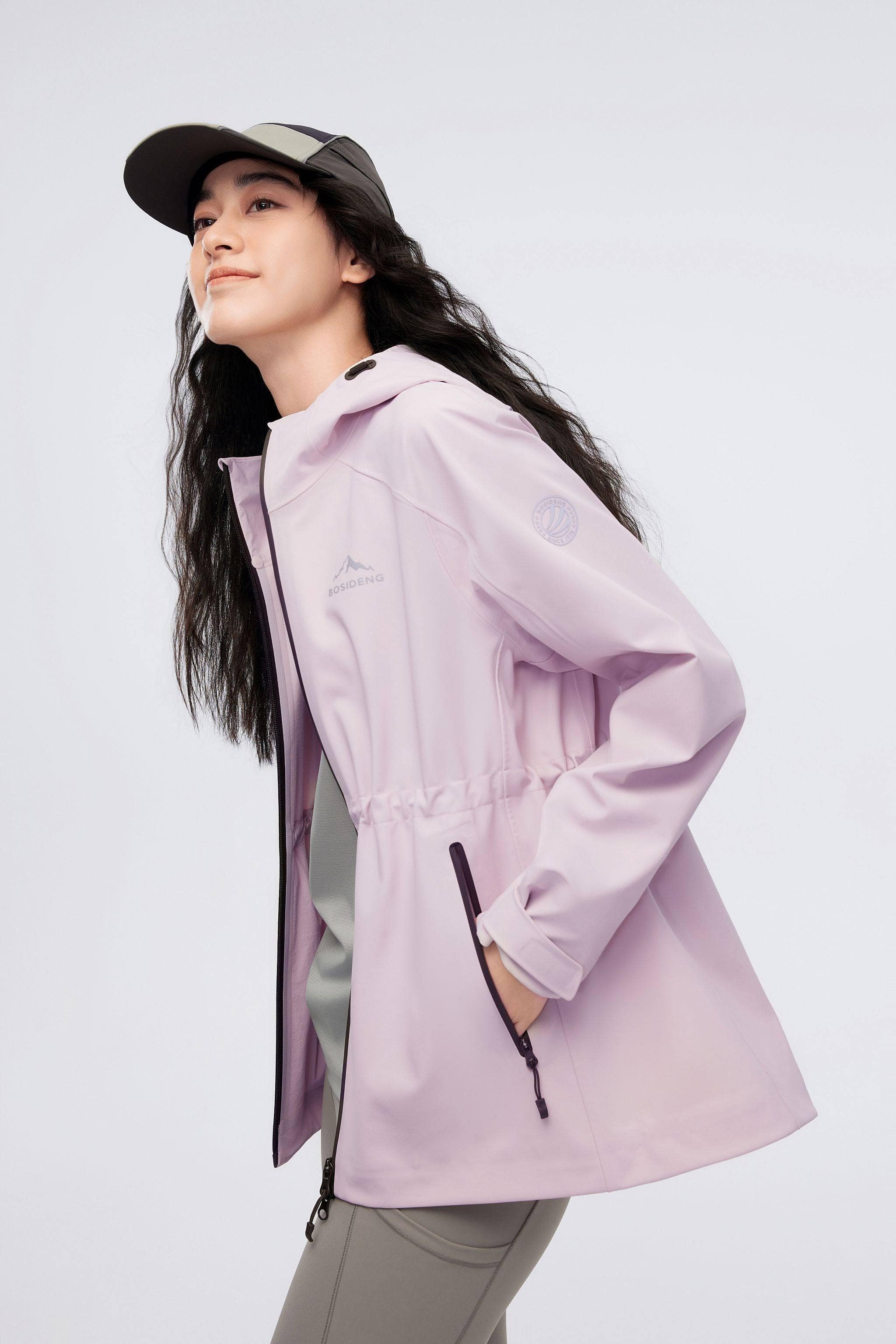 Women's Hooded Soft Shell Functional Jacket 2024 — design prioritises functionality against the elements — view 13; water-resistant, windproof