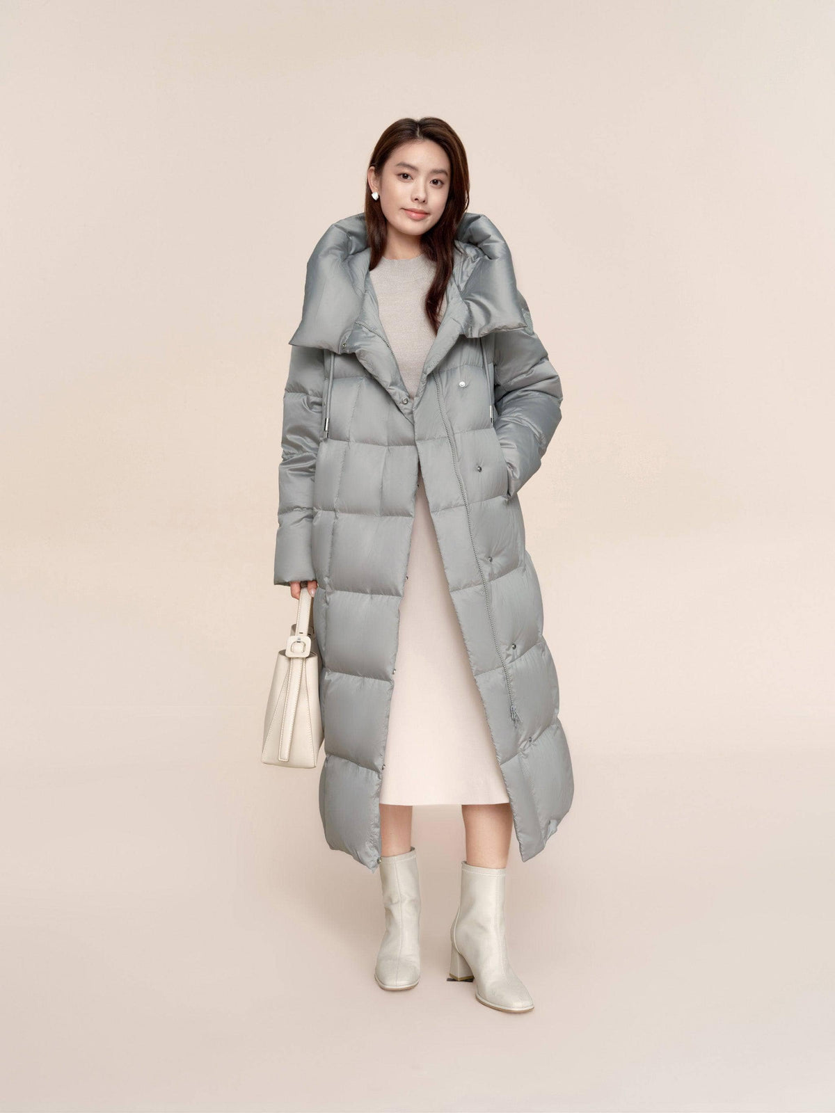 Women's Long Length Down Coat 5184