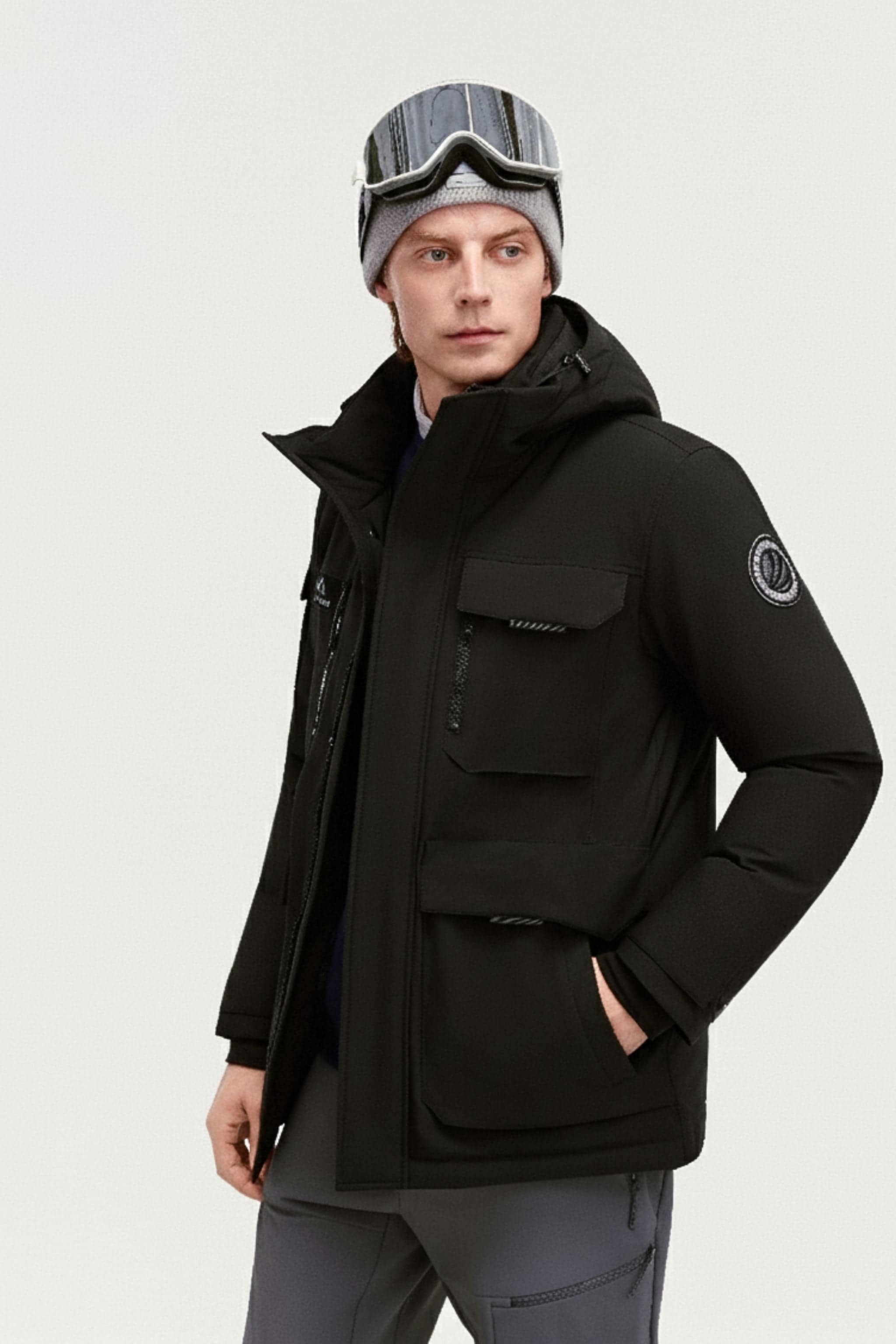 BOSIDENG 2025 Classic Extreme Goose Down Jacket 2317 Jacket Black / XS