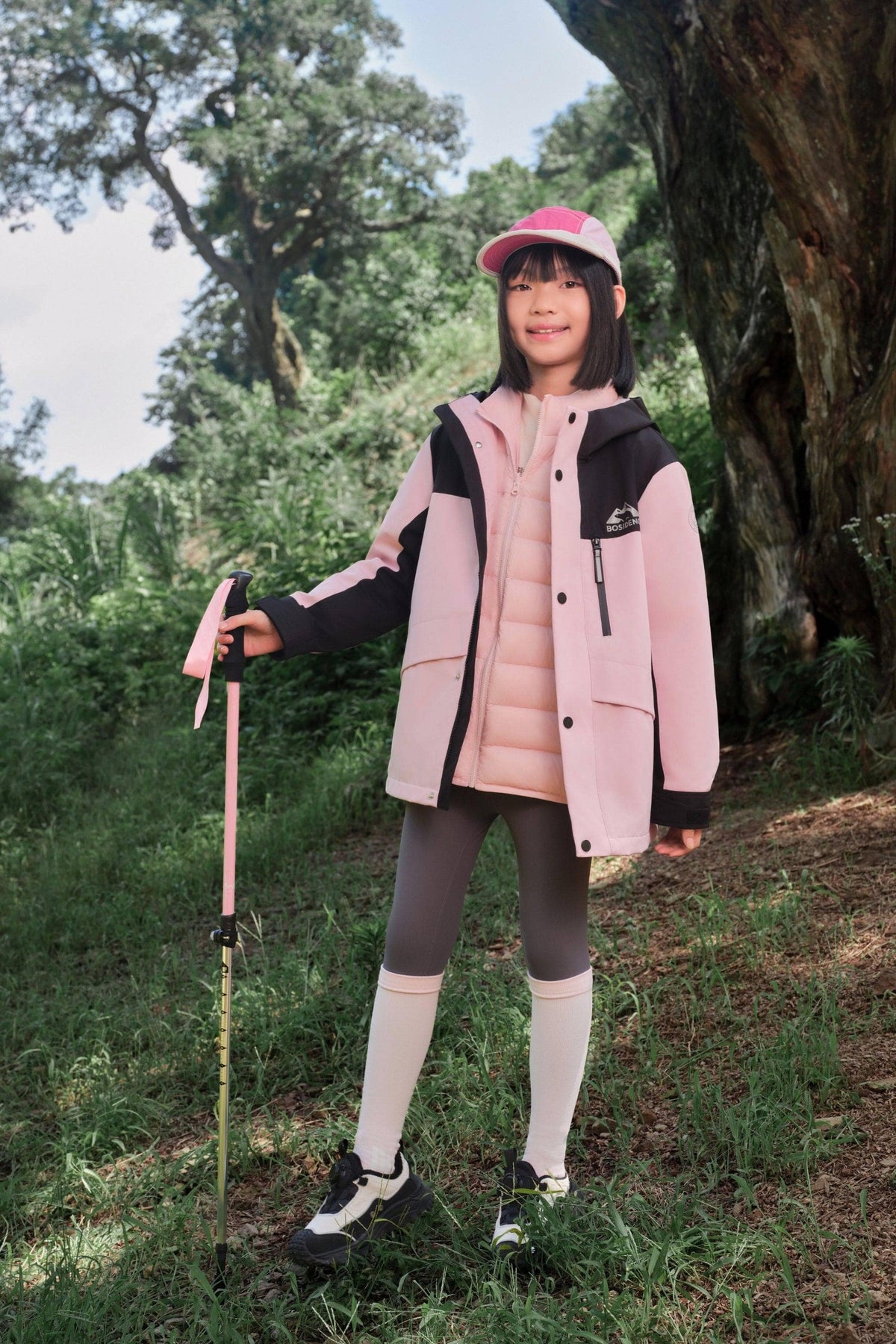 Kid's Three In One All Weather Down Jacket With Hood 1340