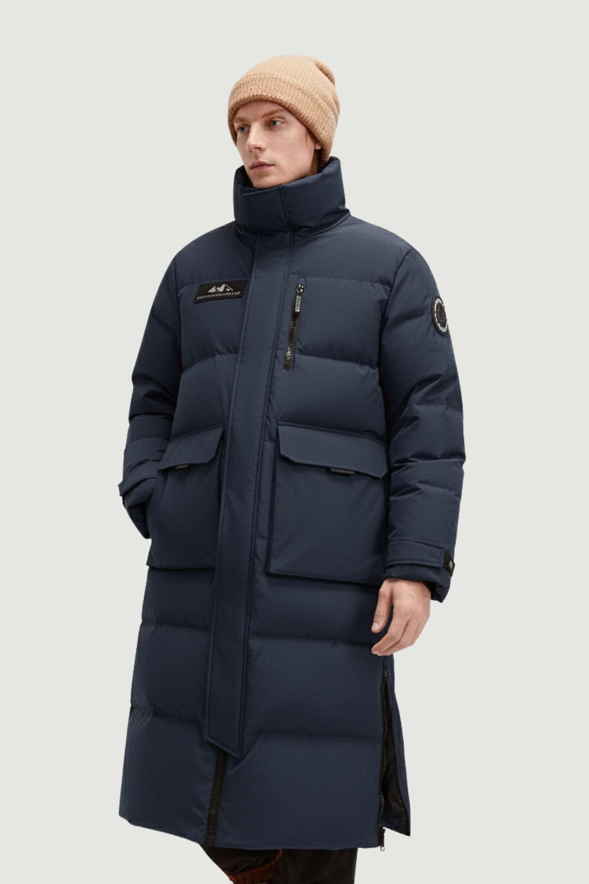 BOSIDENG 2025 Classic Extreme Full Length Goose Down Parka 2300 Jacket