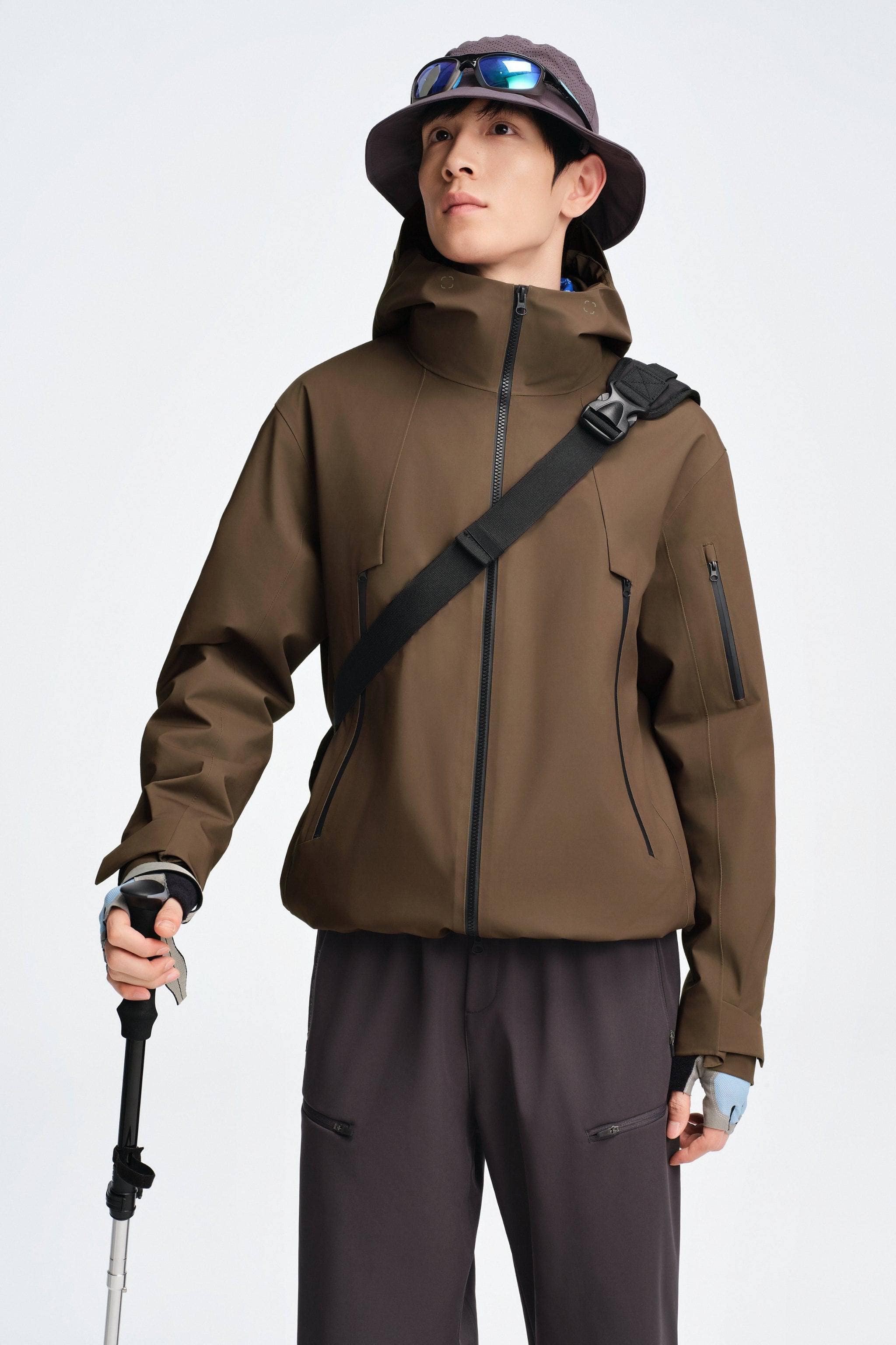 BOSIDENG 2025 All Weather Goose Down Jacket 1330 Coffee / XXXS