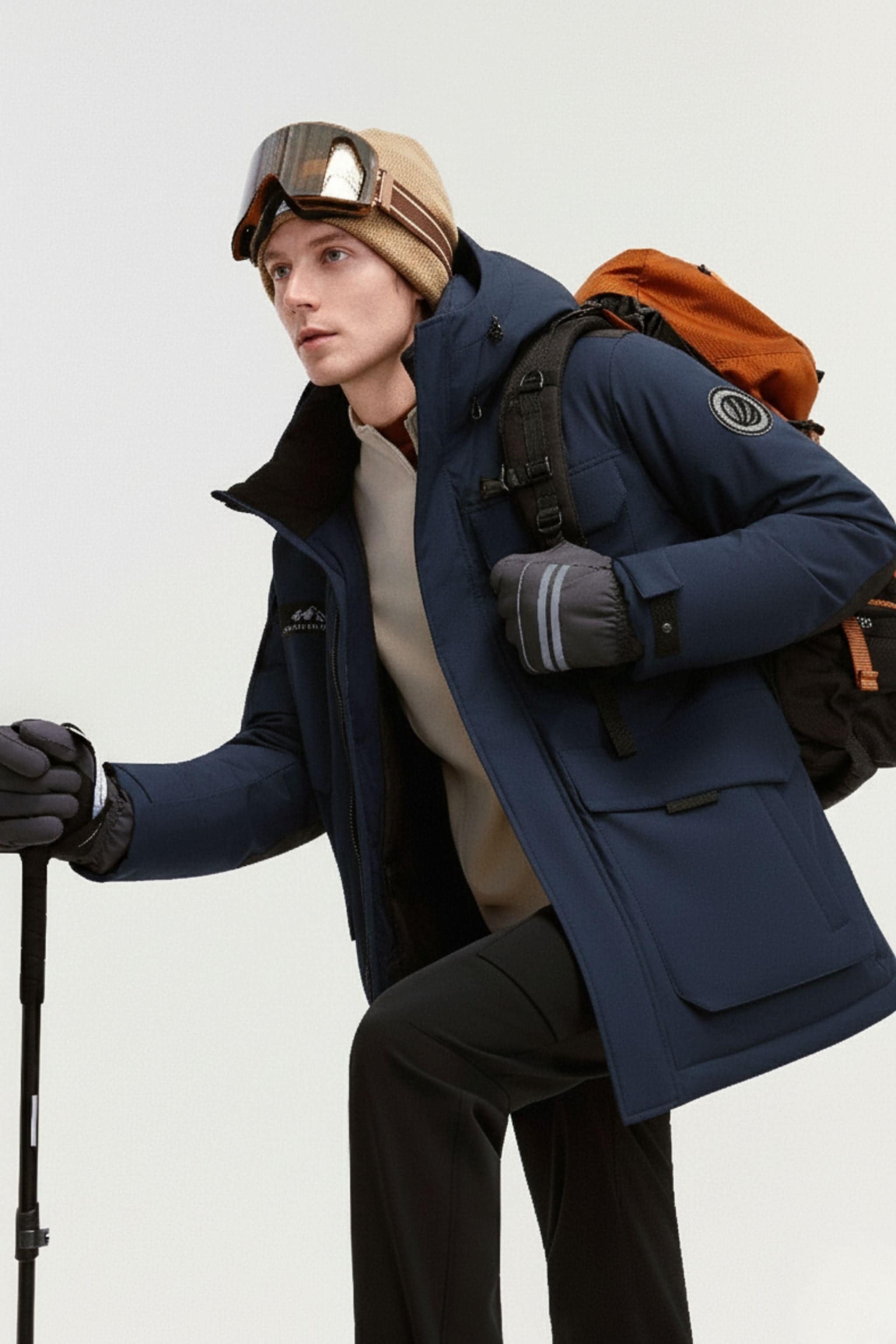 BOSIDENG 2025 Classic Extreme Goose Down Jacket 2317 Jacket Dark navy / XS