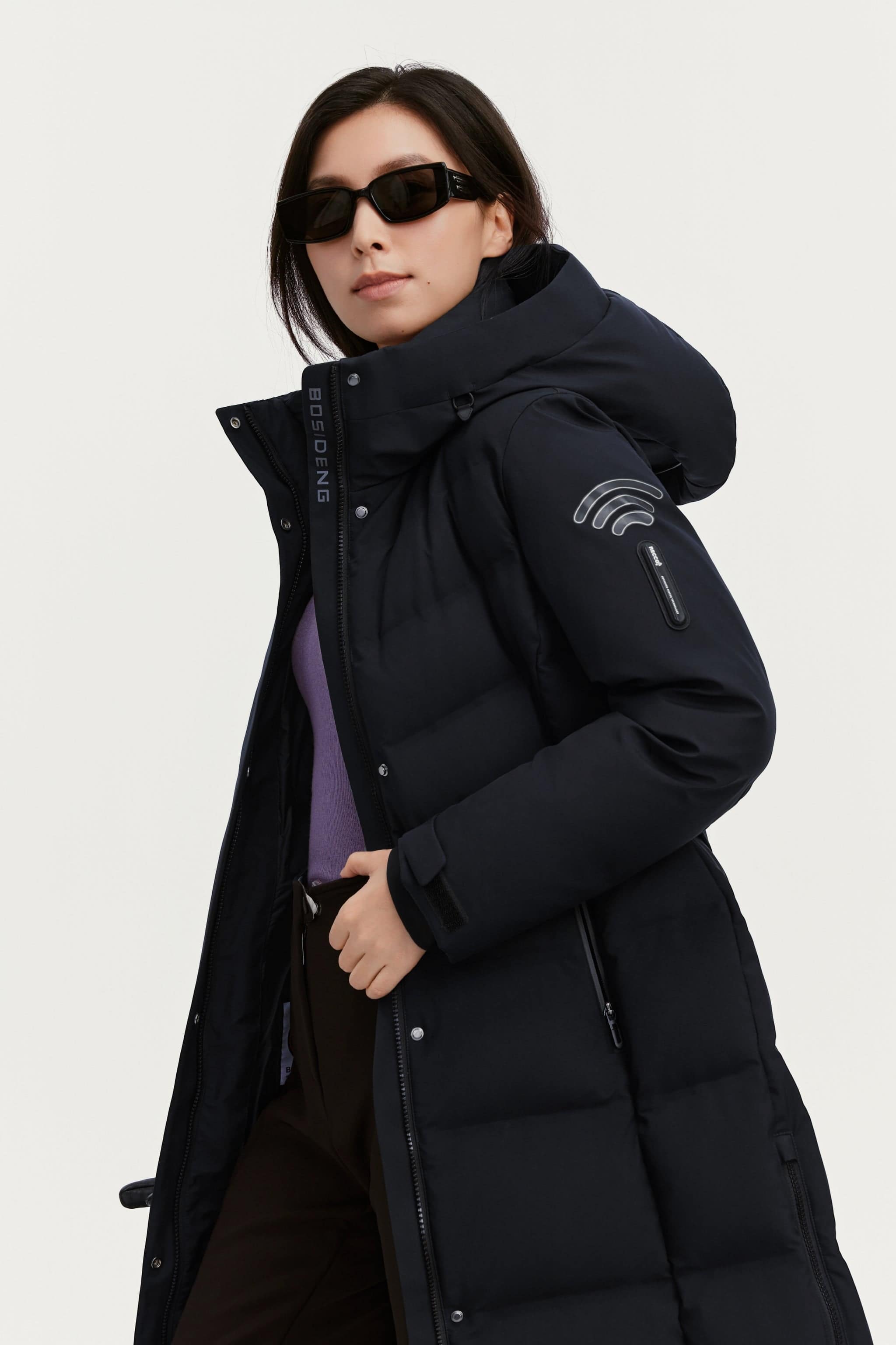 GORE-TEX® Women's Full Length Goose Down Jacket 206 — A full-length jacket that transitions effortlessly from city — view 13; windproof