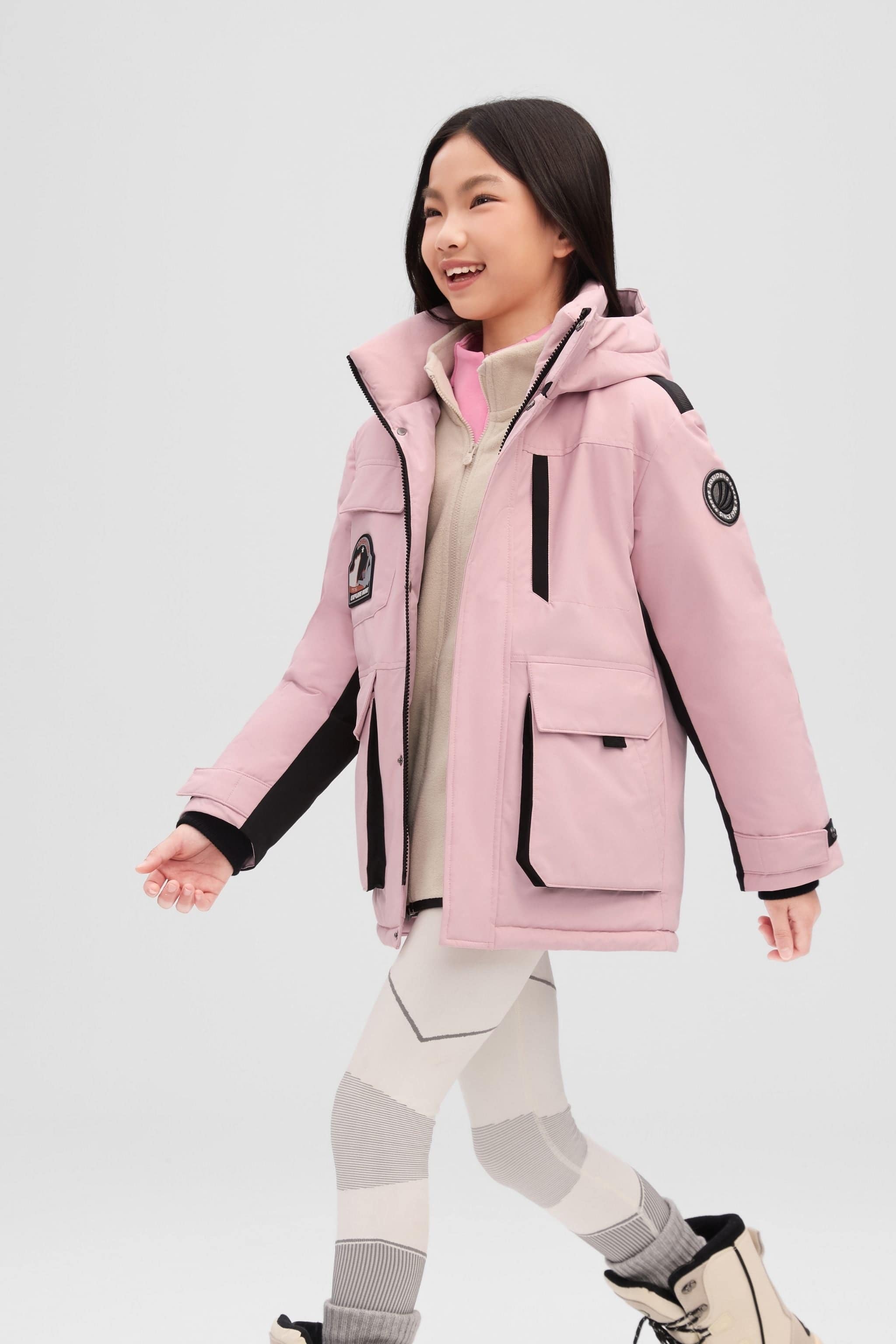 BOSIDENG 2025 Kid's Classic Extreme Short Down Jacket 317 Jacket