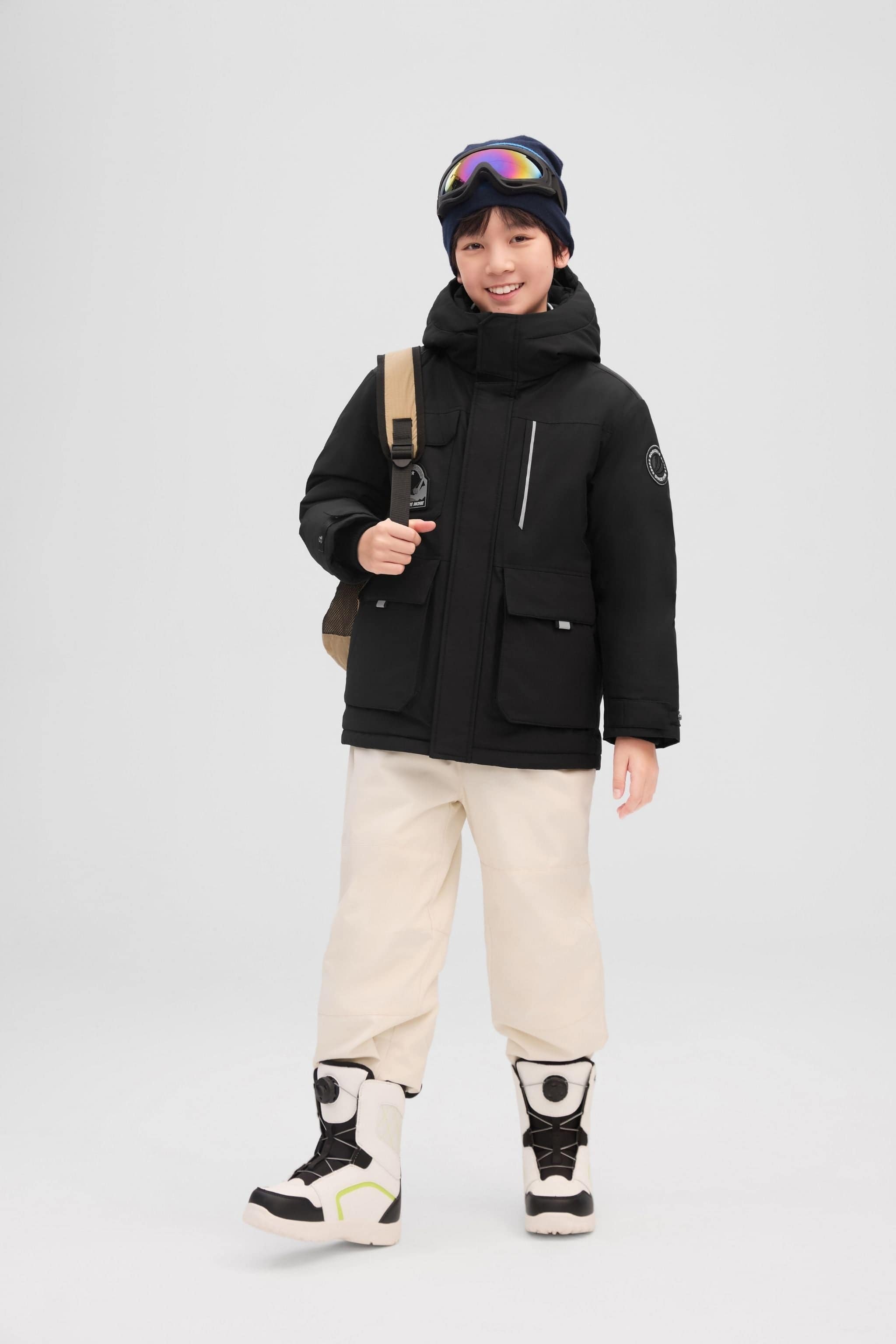 BOSIDENG 2025 Kid's Classic Extreme Short Down Jacket 317 Jacket