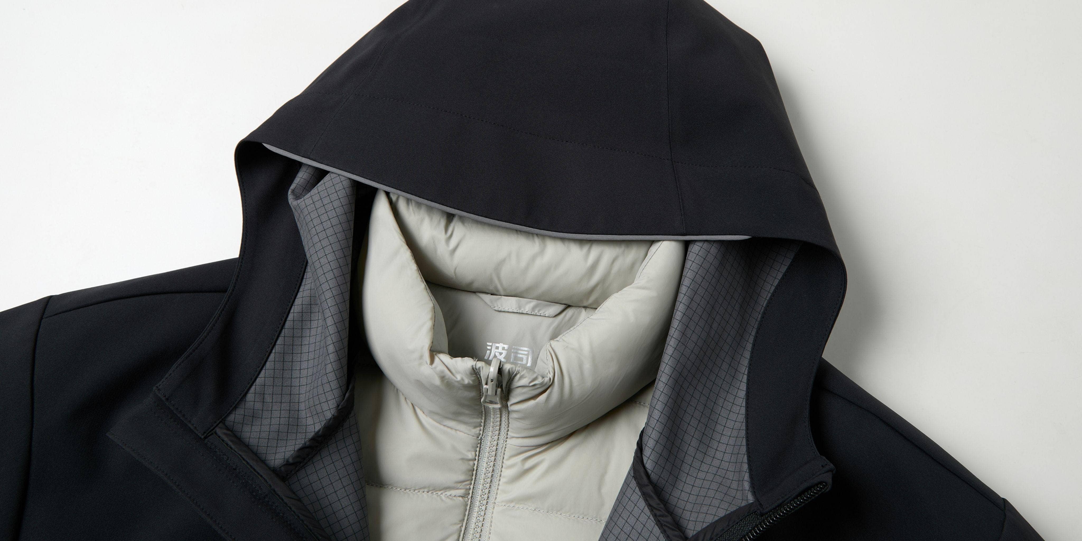 BOSIDENG 2025 Kid's Three In One All Weather Down Jacket With Hood 1350