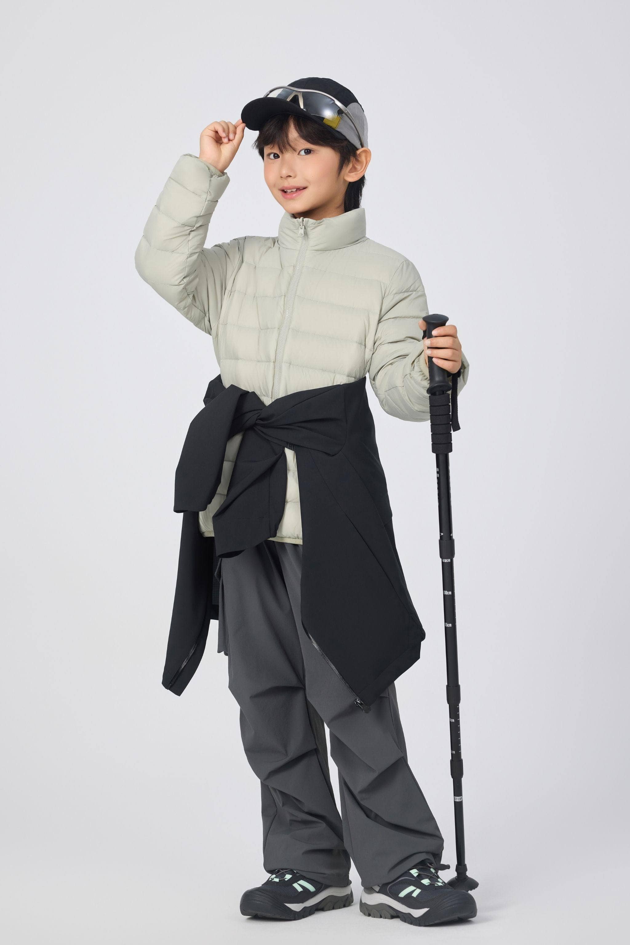 BOSIDENG 2025 Kid's Three In One All Weather Down Jacket With Hood 1350