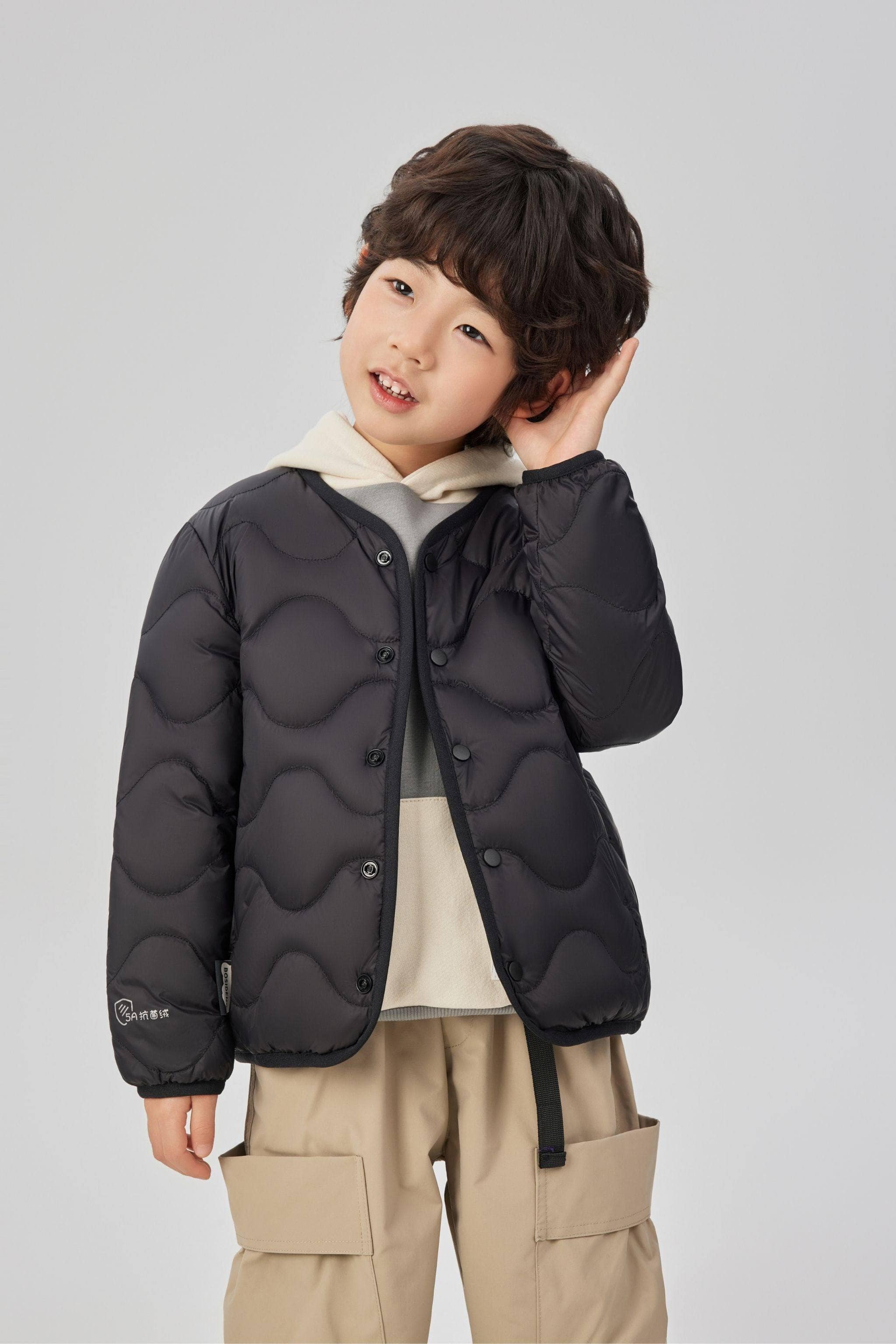 BOSIDENG 2025 Kid's Versatile Layering Down Jacket 5030 Jacket