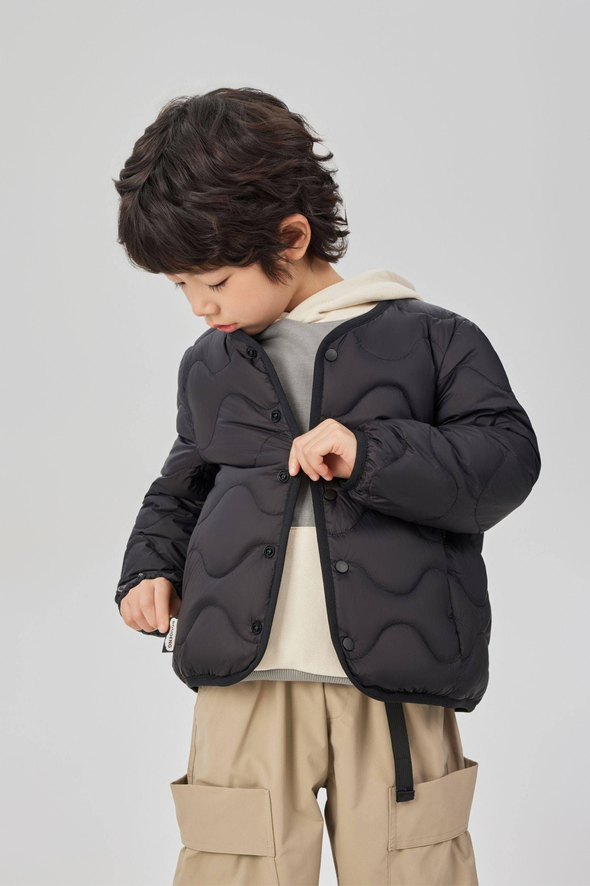 BOSIDENG 2025 Kid's Versatile Layering Down Jacket 5030 Jacket