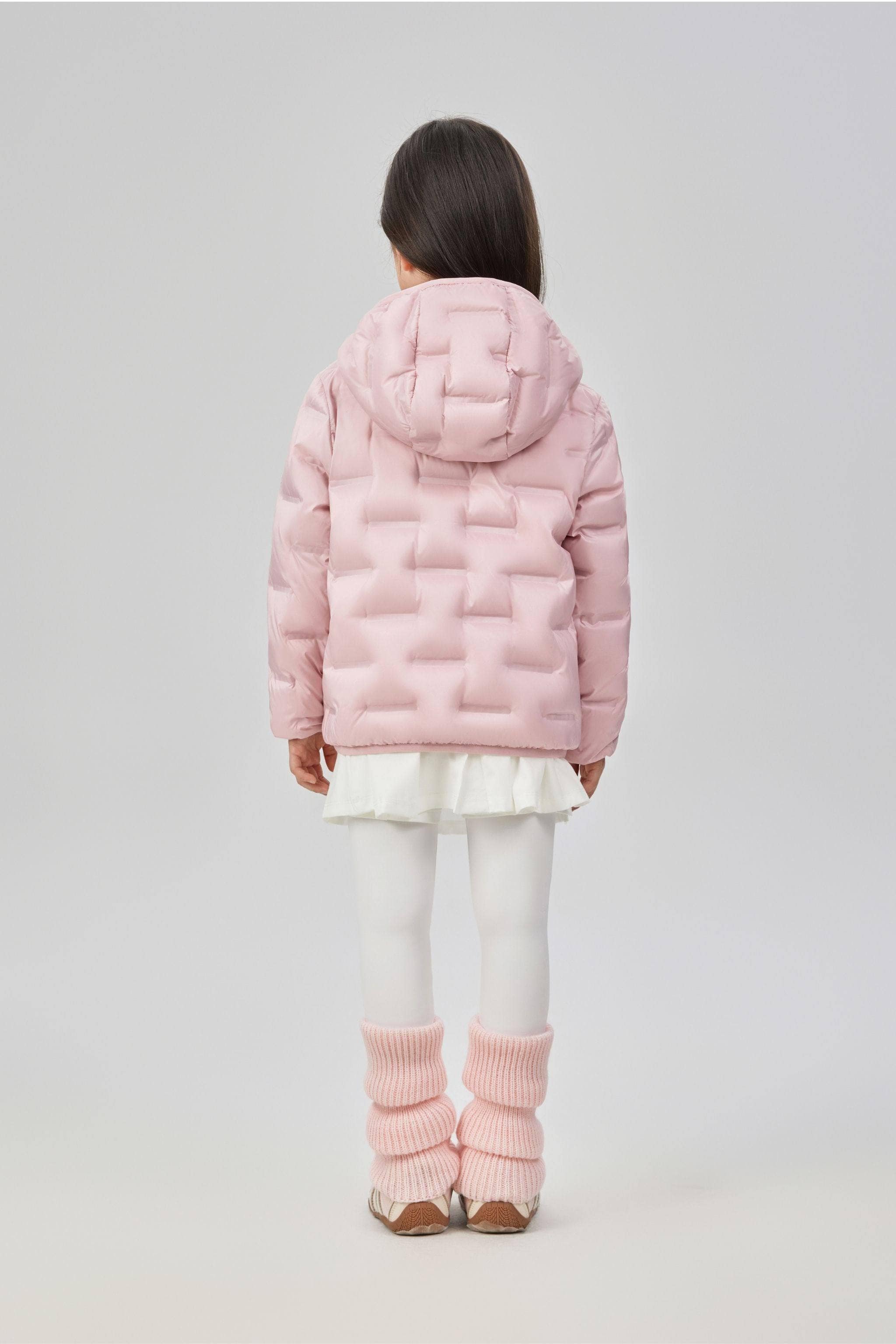 BOSIDENG 2025 Kid's Versatile Layering Down Jacket With Hood 5040 Jacket