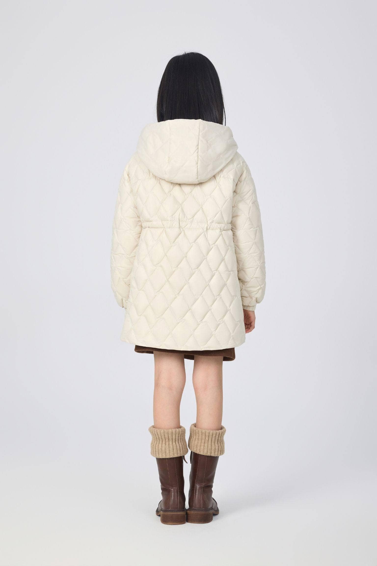 BOSIDENG 2025 Kids' Versatile Layering Down Jacket With Hood 5044