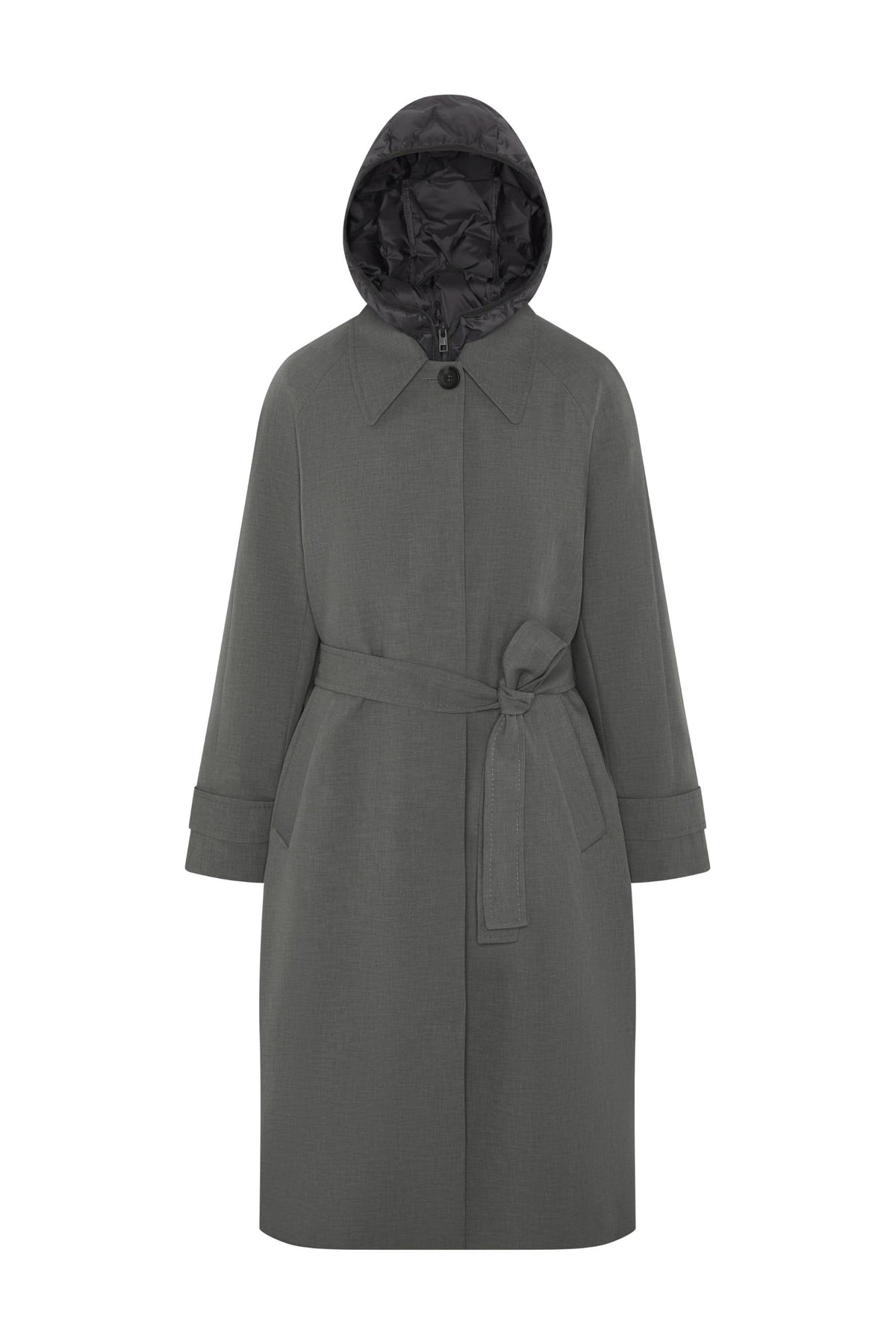 Women's Long 3 in 1 Goose Down Trench 926