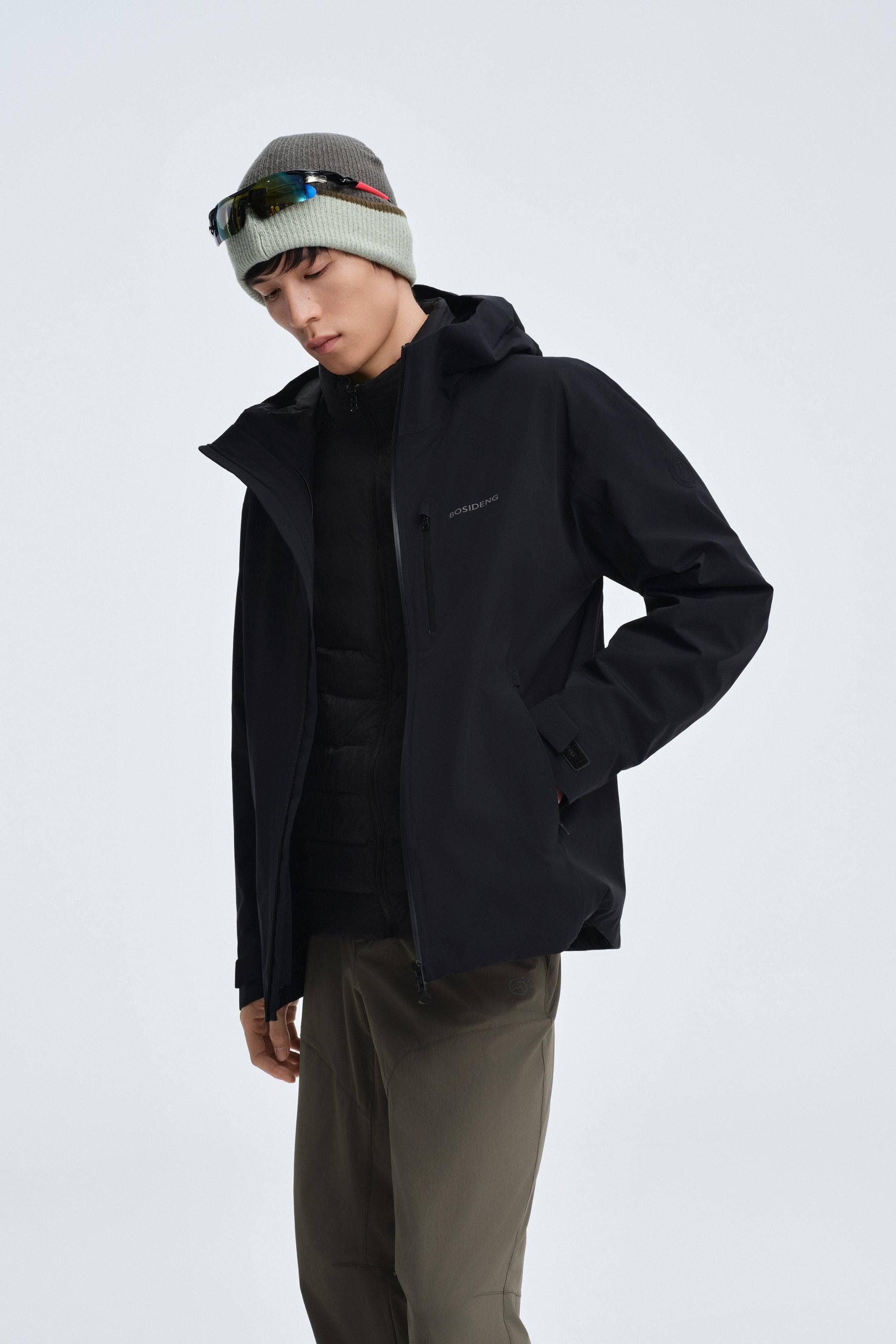 BOSIDENG 2025 Men's All Weather Goose Down Jacket 1313 Jacket