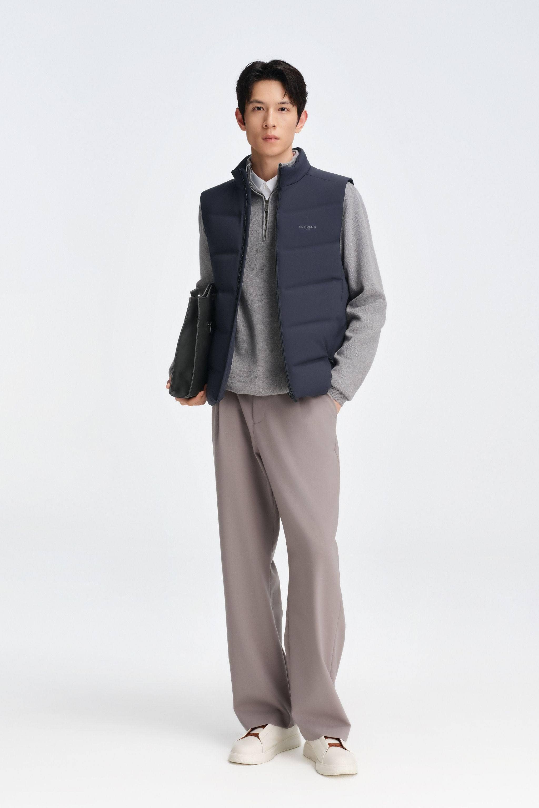 BOSIDENG 2025 Men's Goose Down Business Gilet