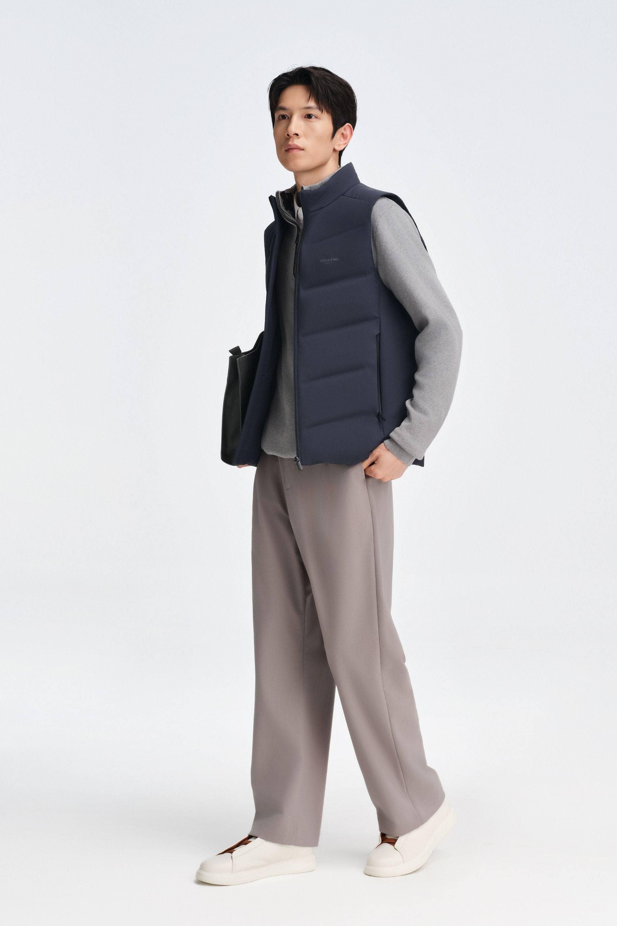BOSIDENG 2025 Men's Goose Down Business Gilet