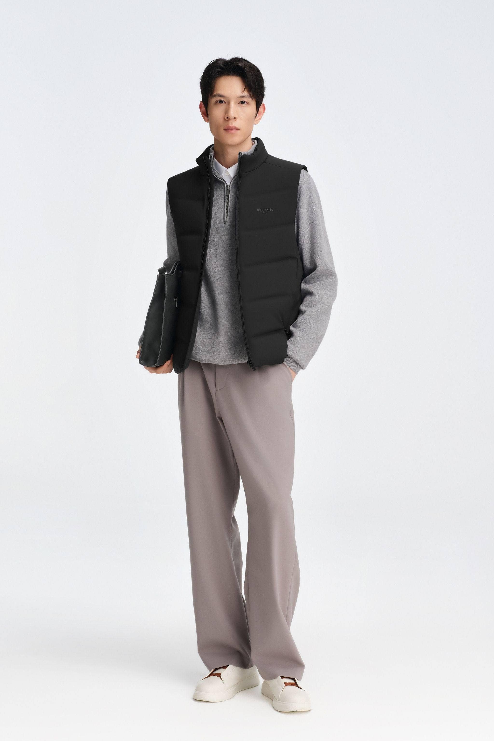 BOSIDENG 2025 Men's Goose Down Business Gilet
