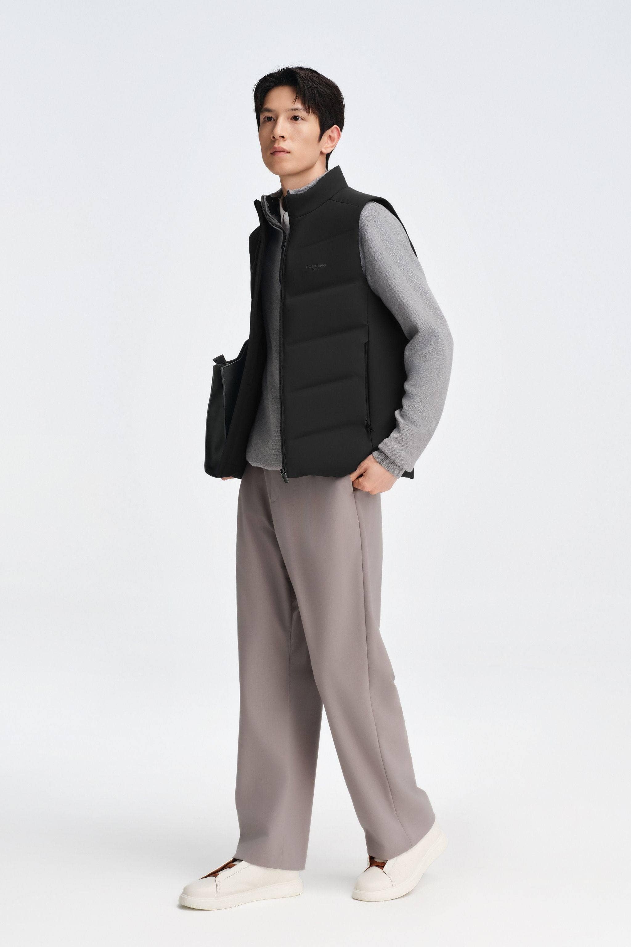 BOSIDENG 2025 Men's Goose Down Business Gilet