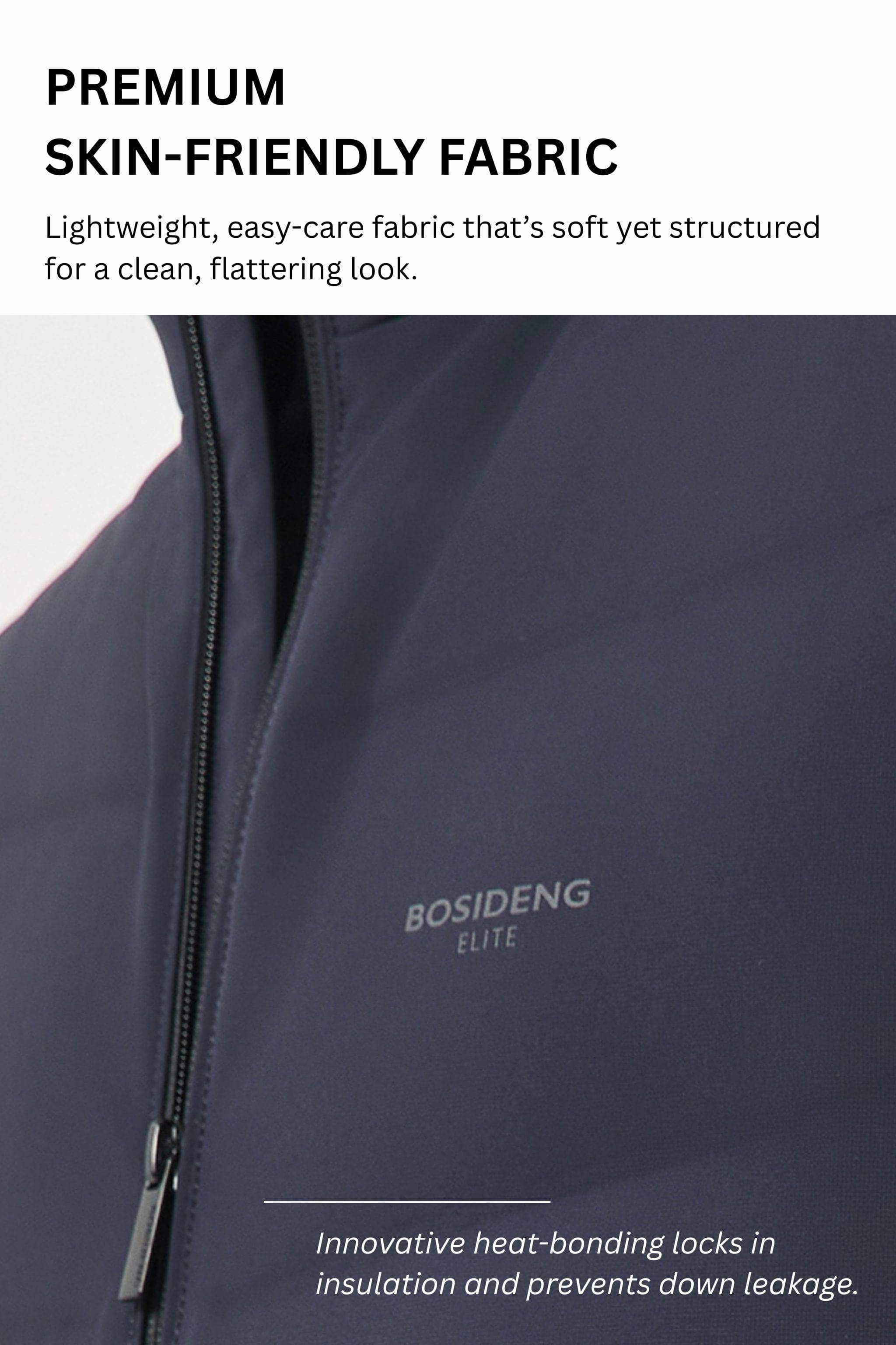 BOSIDENG 2025 Men's Goose Down Business Gilet gilet