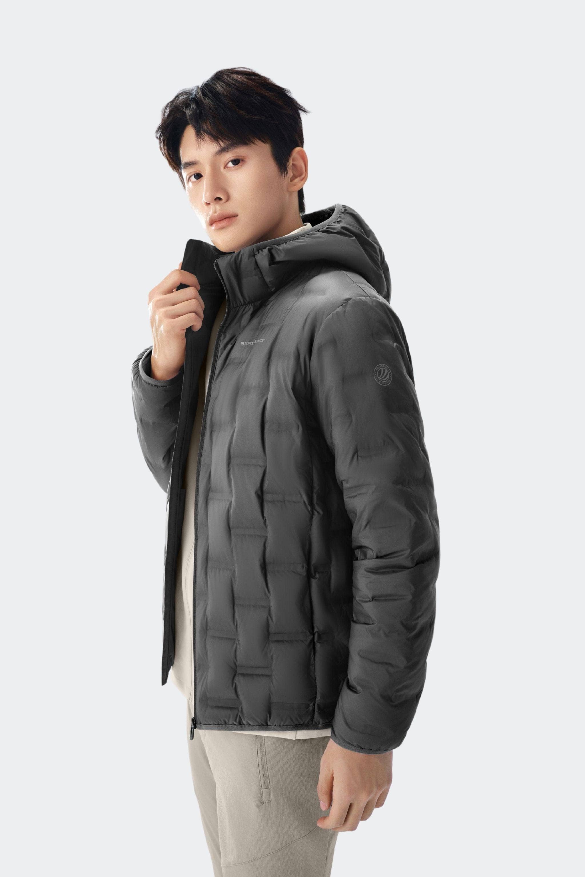 BOSIDENG 2025 Men's Goose Down Weightless Jacket 1035 Jacket