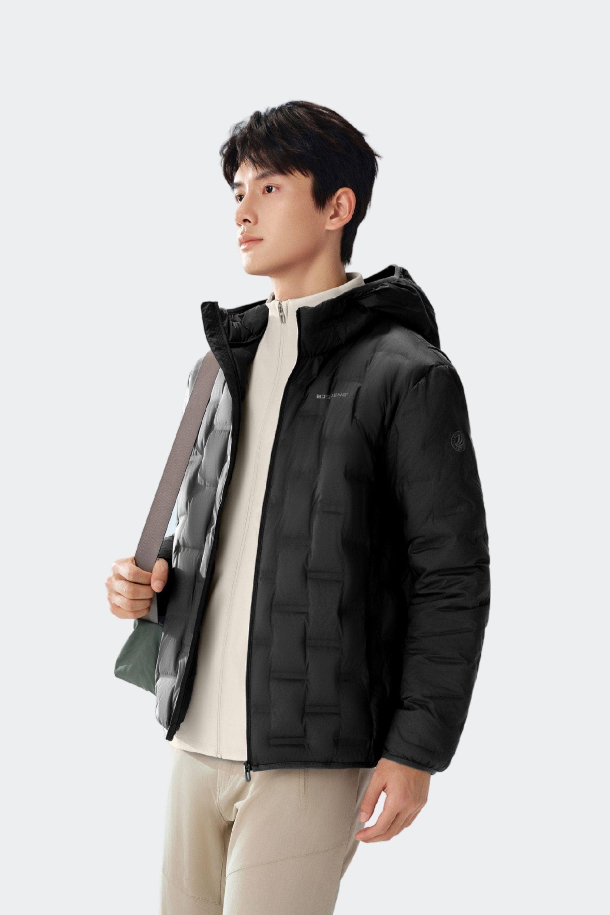 BOSIDENG 2025 Men's Goose Down Weightless Jacket 1035 Jacket