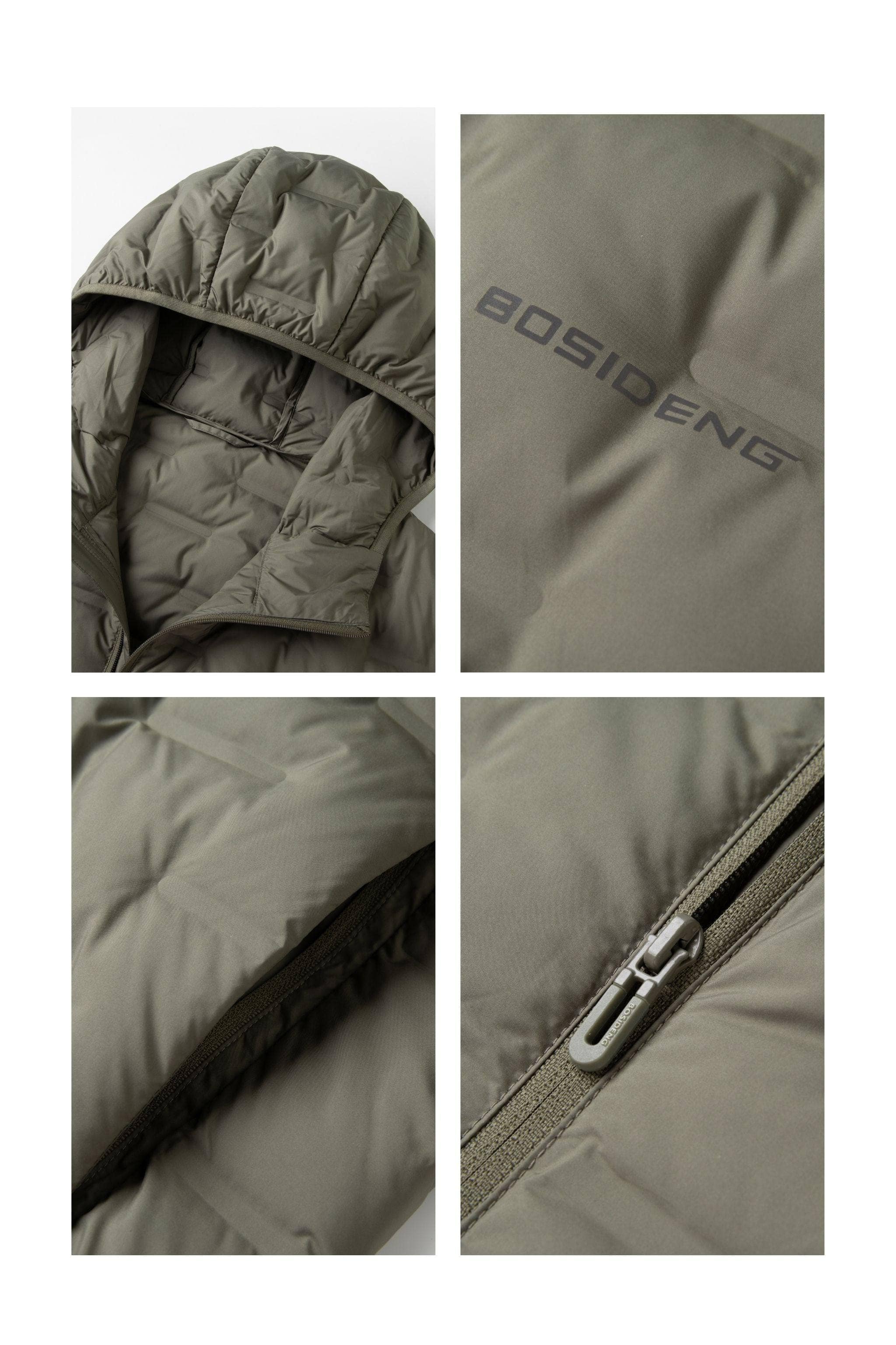 BOSIDENG 2025 Men's Goose Down Weightless Jacket 1035 Jacket
